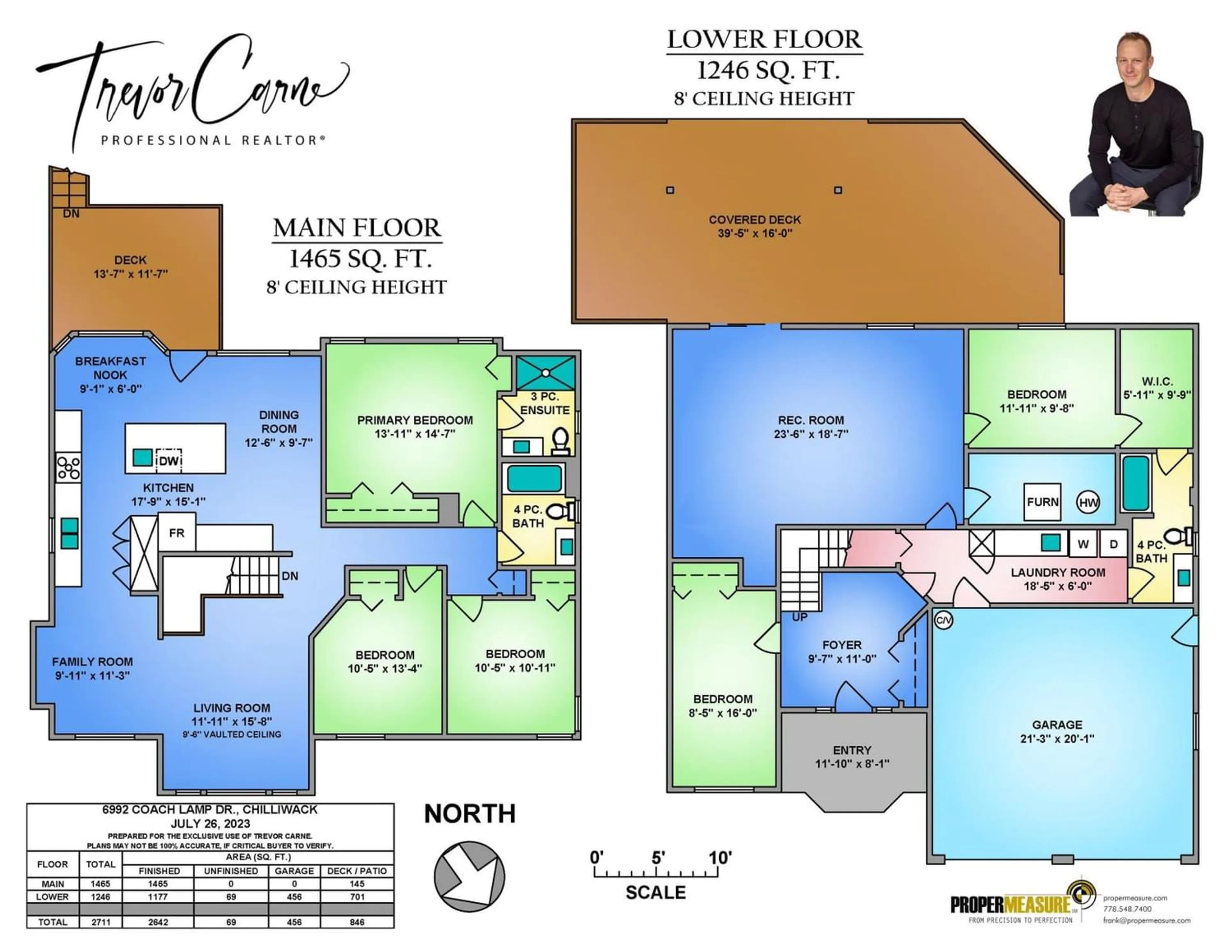 Floor plan for 6992 COACH LAMP DRIVE, Chilliwack British Columbia V2R2Y7