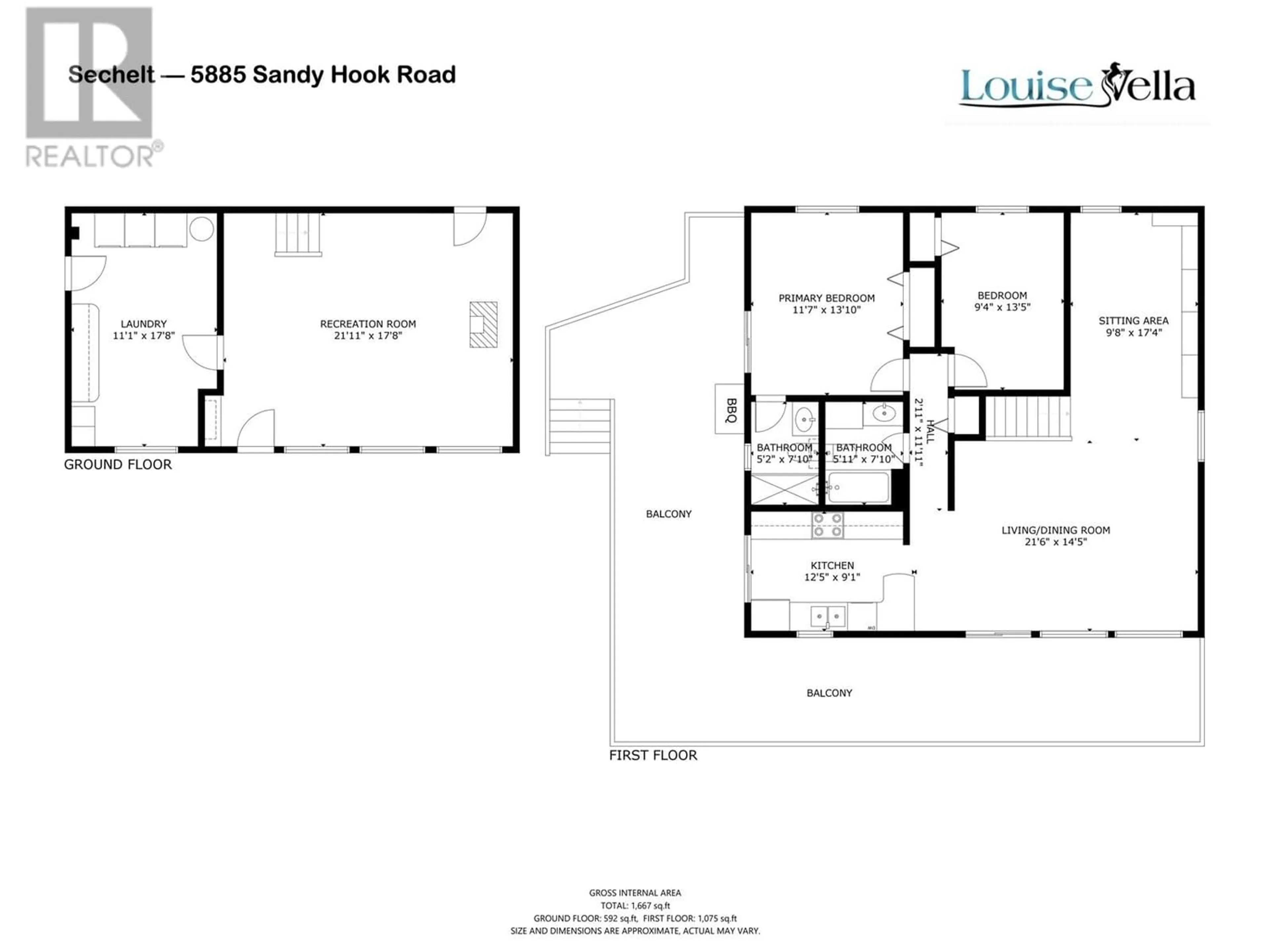 Floor plan for 5885 SANDY HOOK ROAD, Sechelt British Columbia V7Z0P4