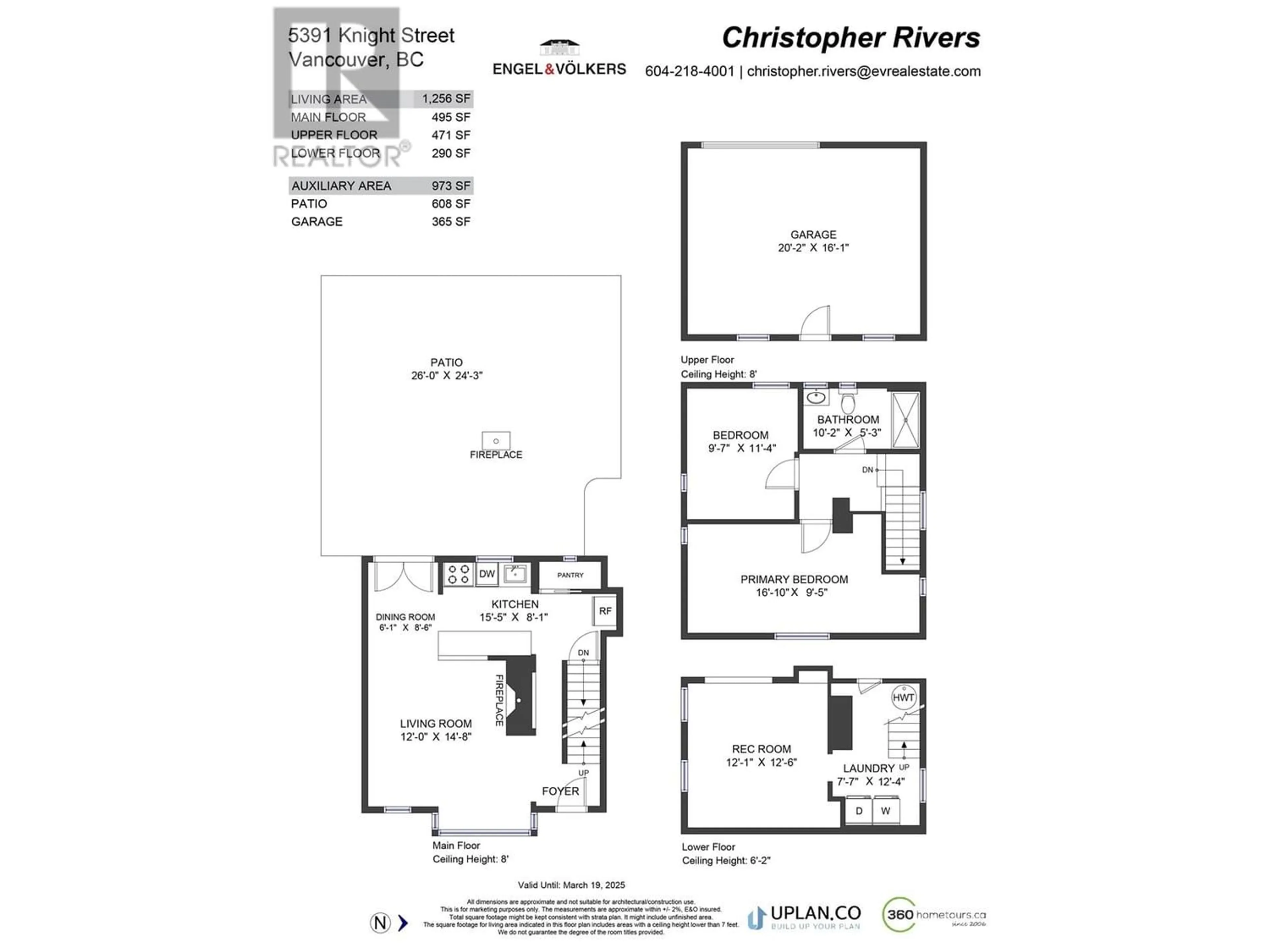 Floor plan for 5391 KNIGHT STREET, Vancouver British Columbia V5P2T8