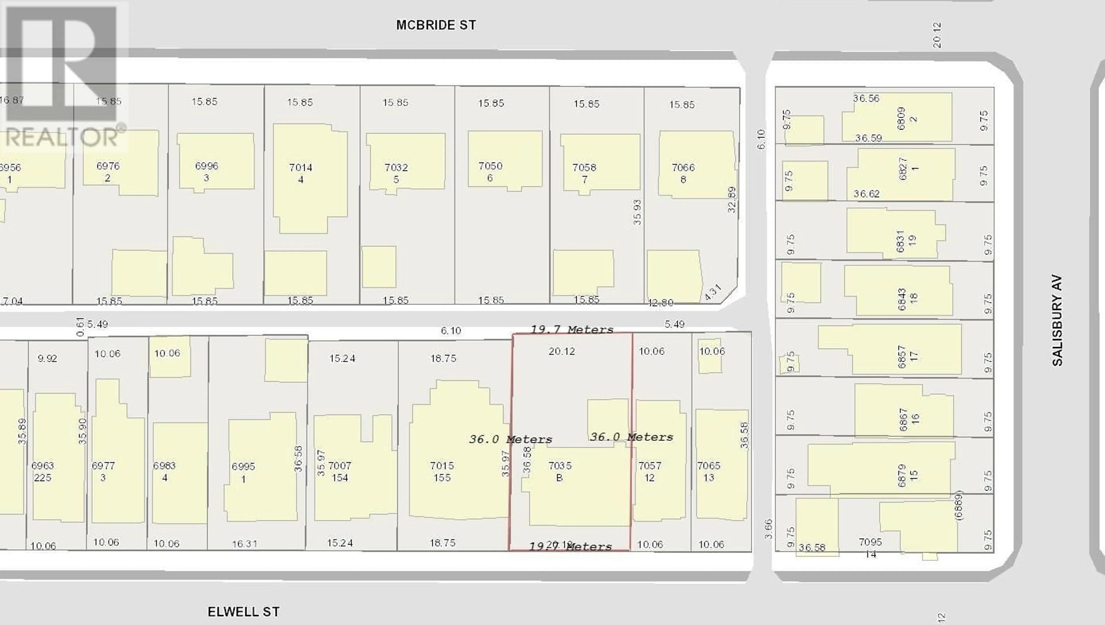 Floor plan for 7035 ELWELL STREET, Burnaby British Columbia V5E1K3