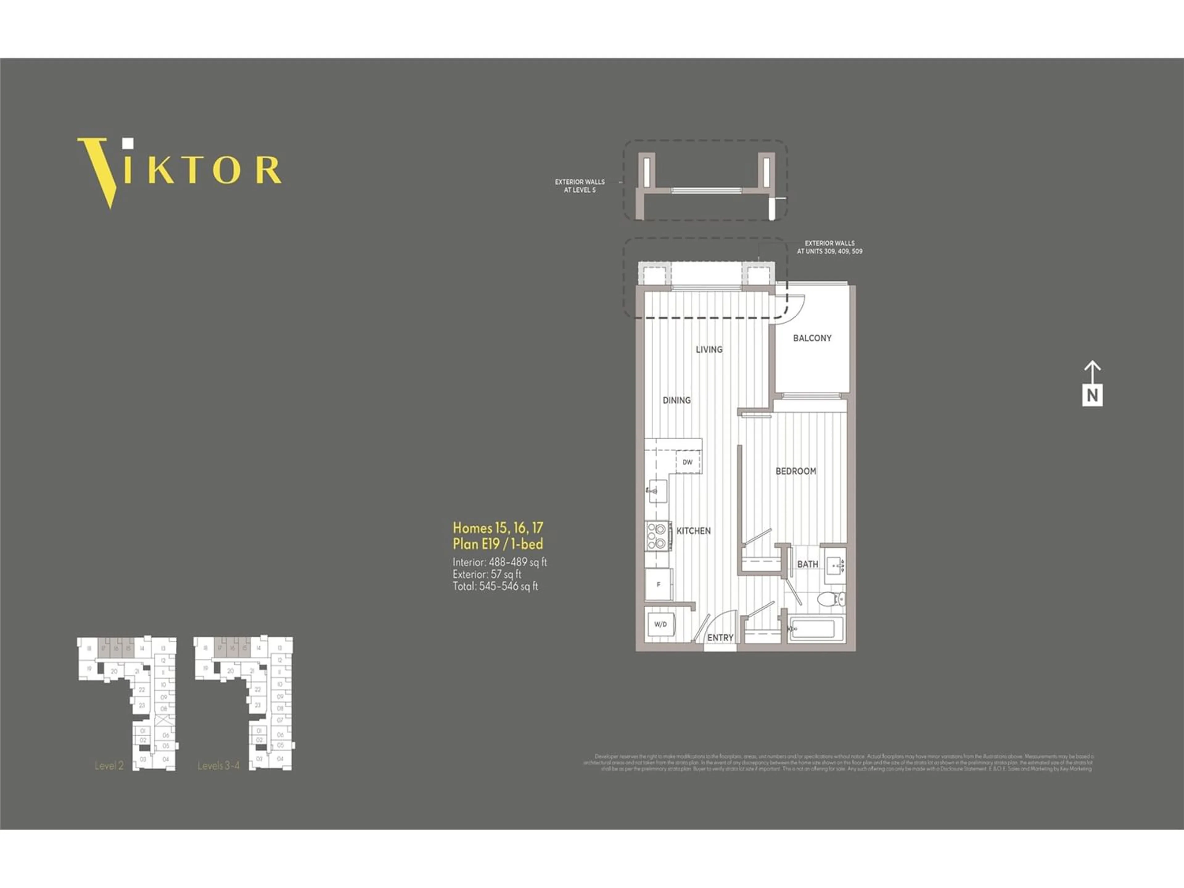 Floor plan for E417 13965 108 AVENUE, Surrey British Columbia V0V0V0