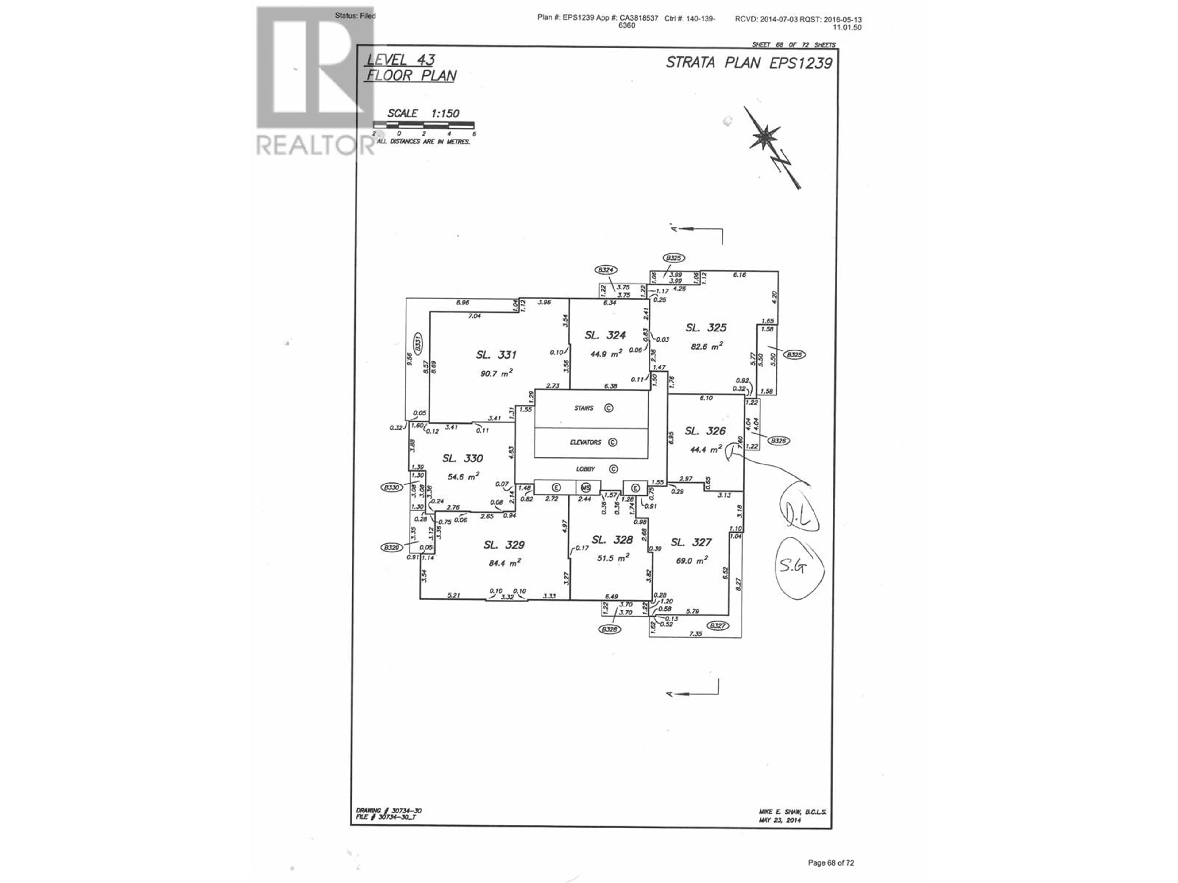 Floor plan for 5803 - 6461 TELFORD AVENUE, Burnaby British Columbia V5H0B7