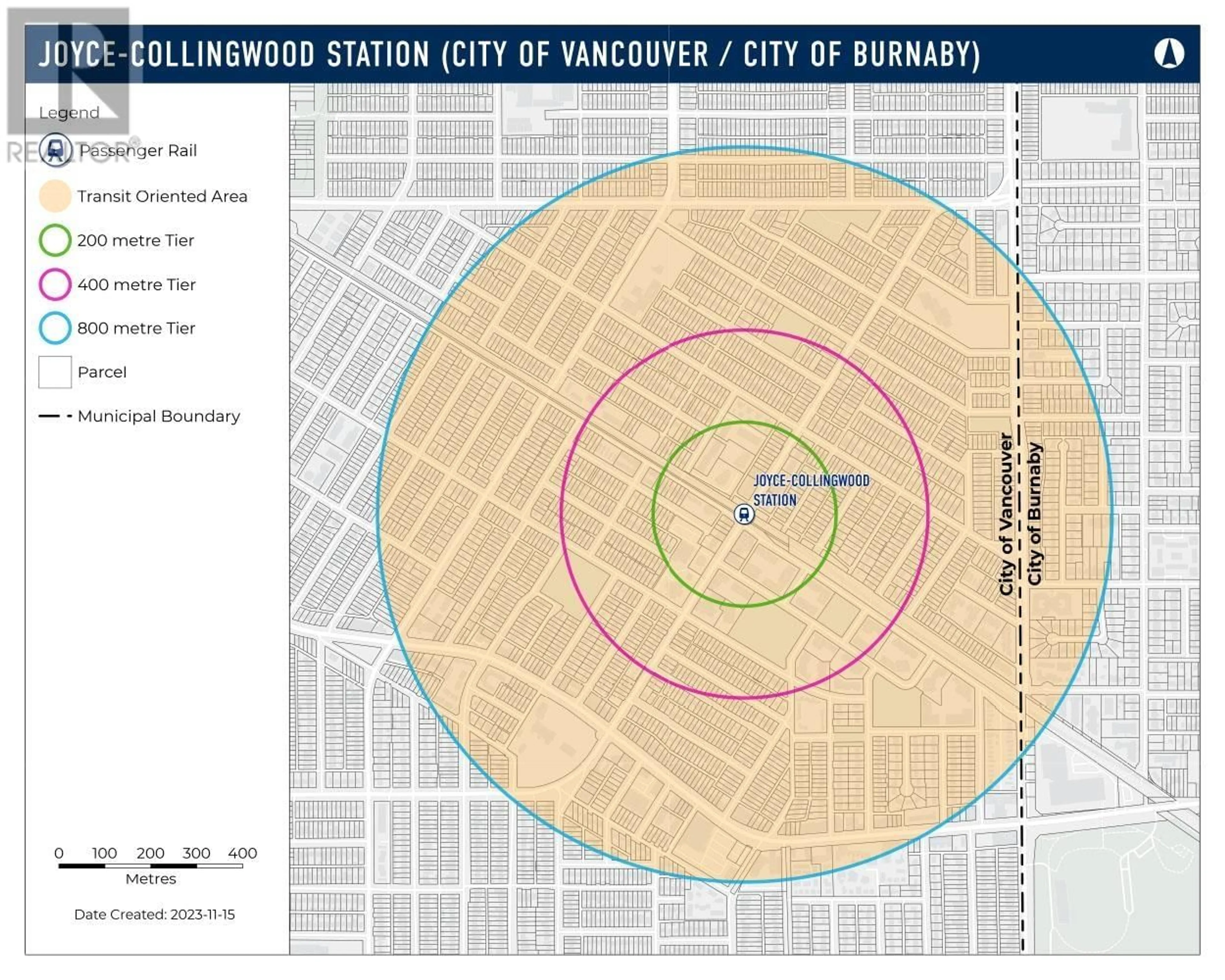 Picture of a map for 3355 AUSTREY AVENUE, Vancouver British Columbia V5R4V8