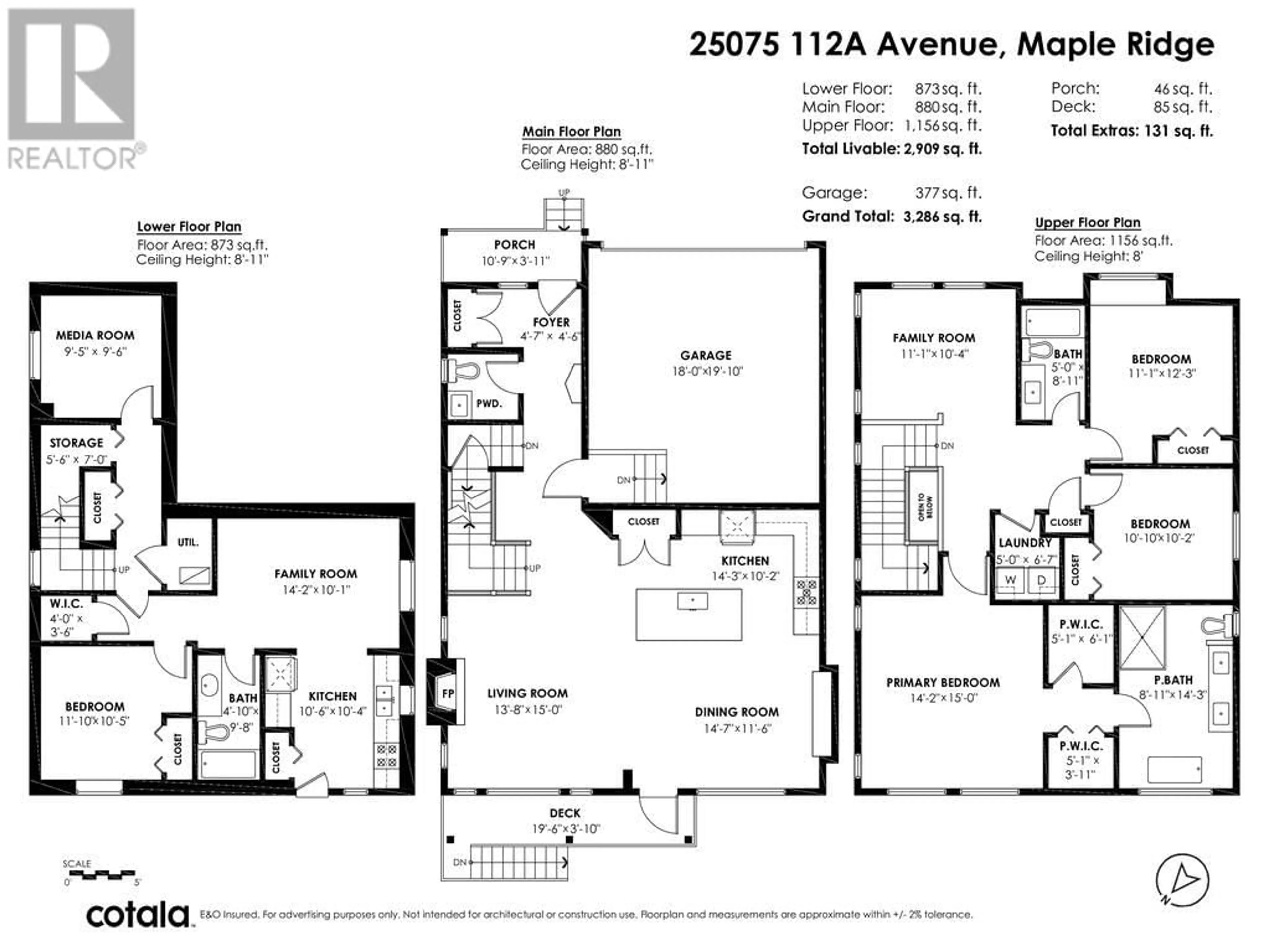 Floor plan for 25075 112A AVENUE, Maple Ridge British Columbia V2W0K6