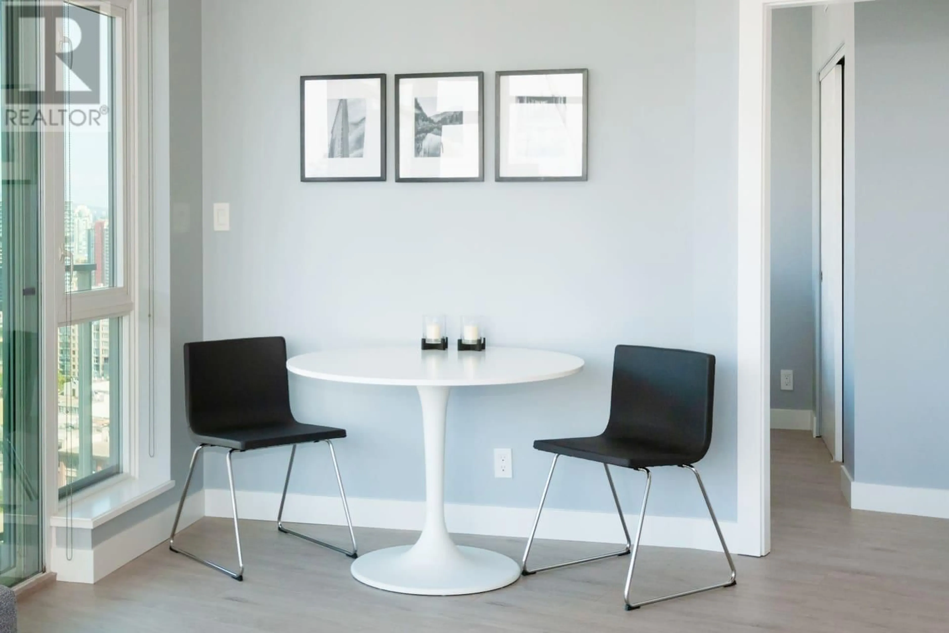 Dining room, ceramic floors for 2603 1372 SEYMOUR STREET, Vancouver British Columbia V6B0L1