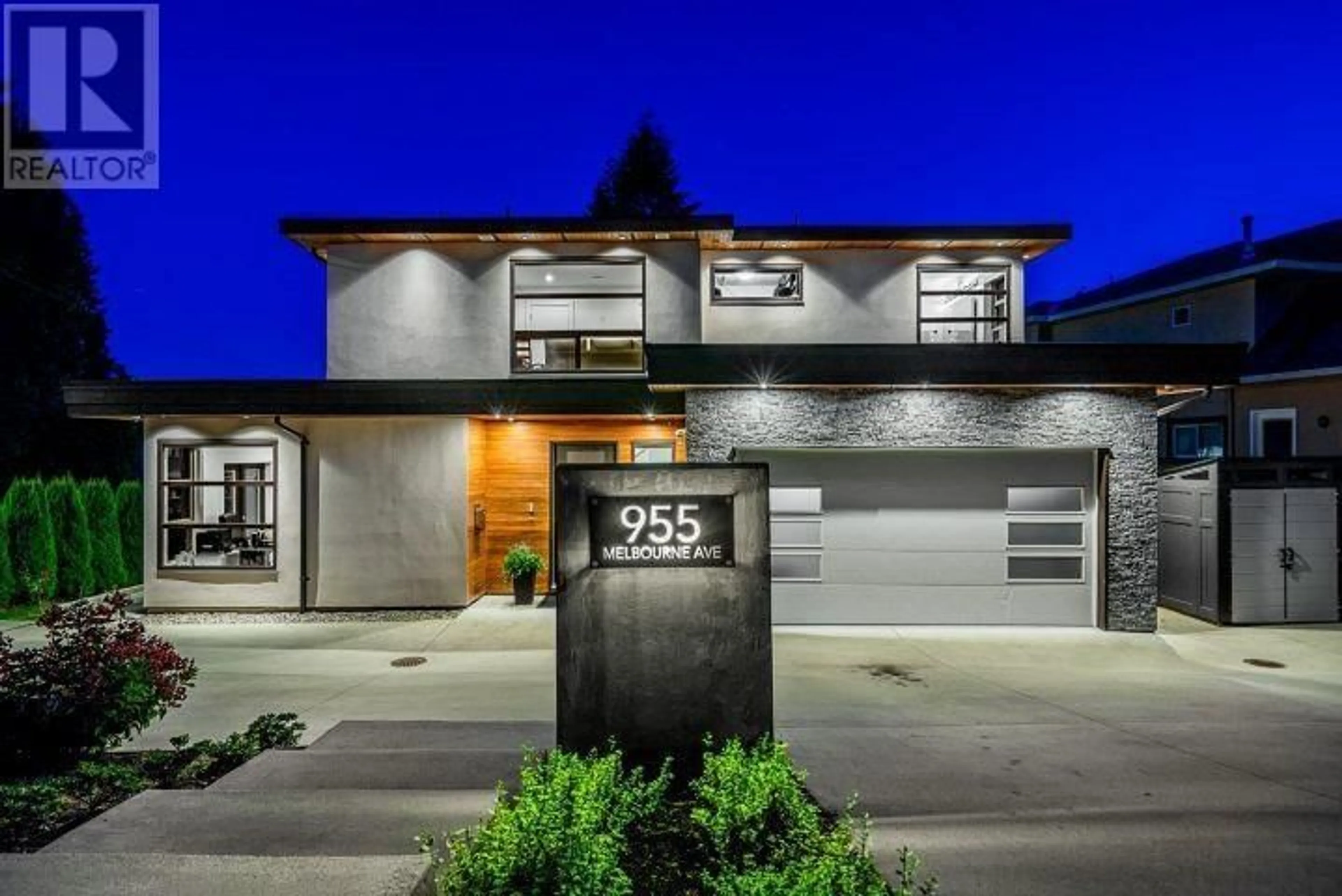 Home with brick exterior material for 955 MELBOURNE AVENUE, North Vancouver British Columbia V7R1P1