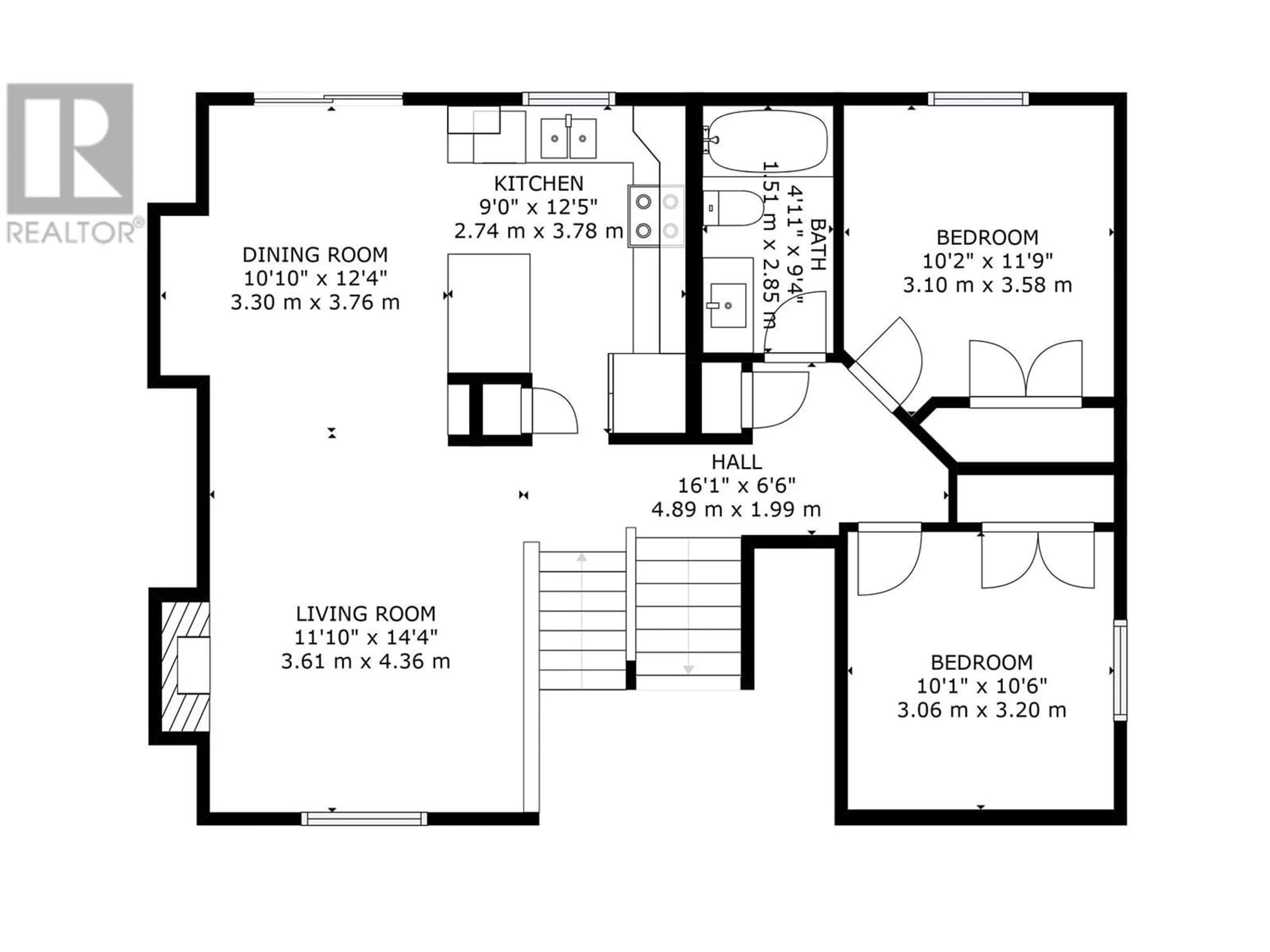 Floor plan for 10507 118 AVENUE, Fort St. John British Columbia V1J0M8