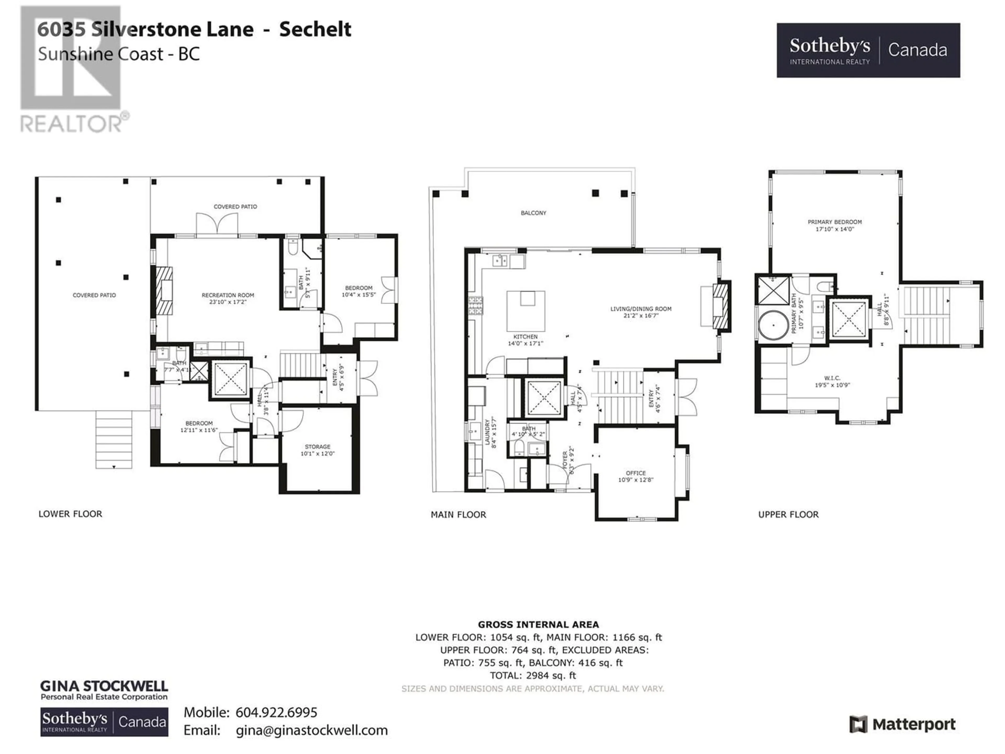 Floor plan for 6035 SILVERSTONE LANE, Sechelt British Columbia V7Z0T8