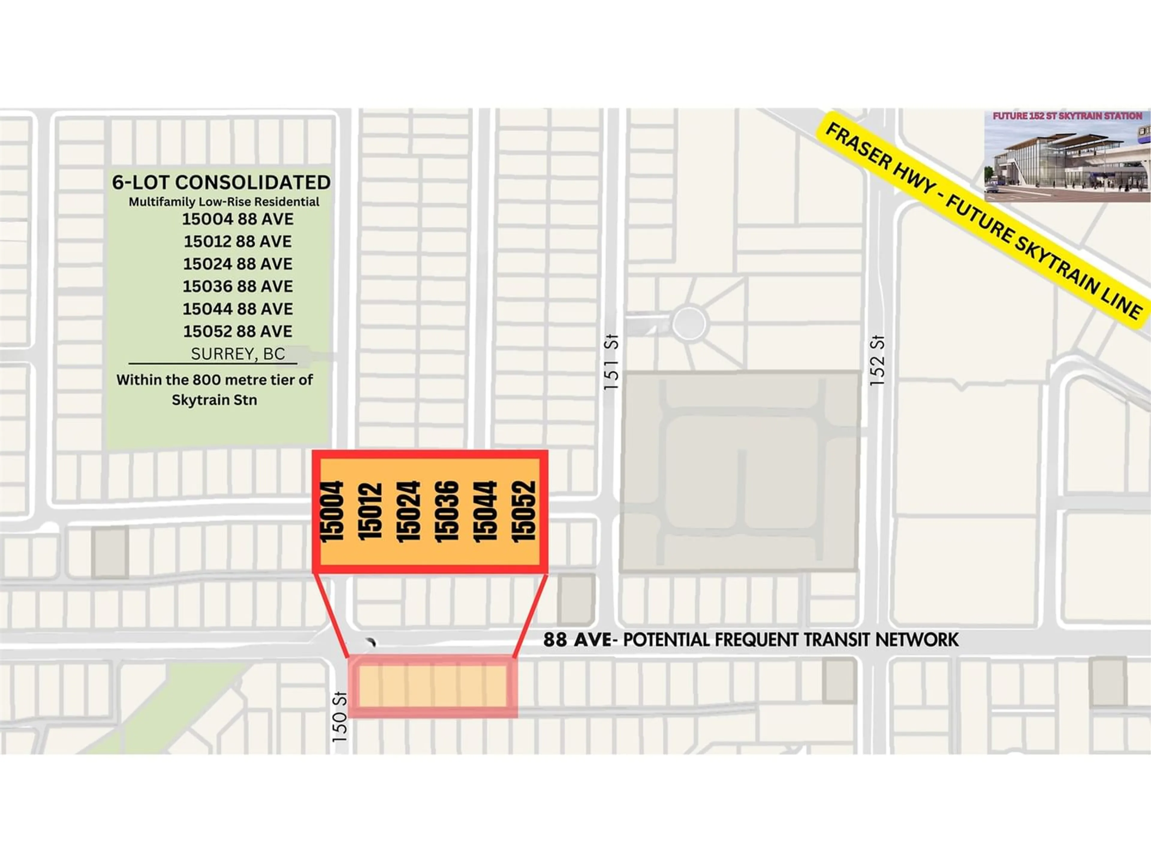 Picture of a map for 15024 88 AVENUE, Surrey British Columbia V3S2S7