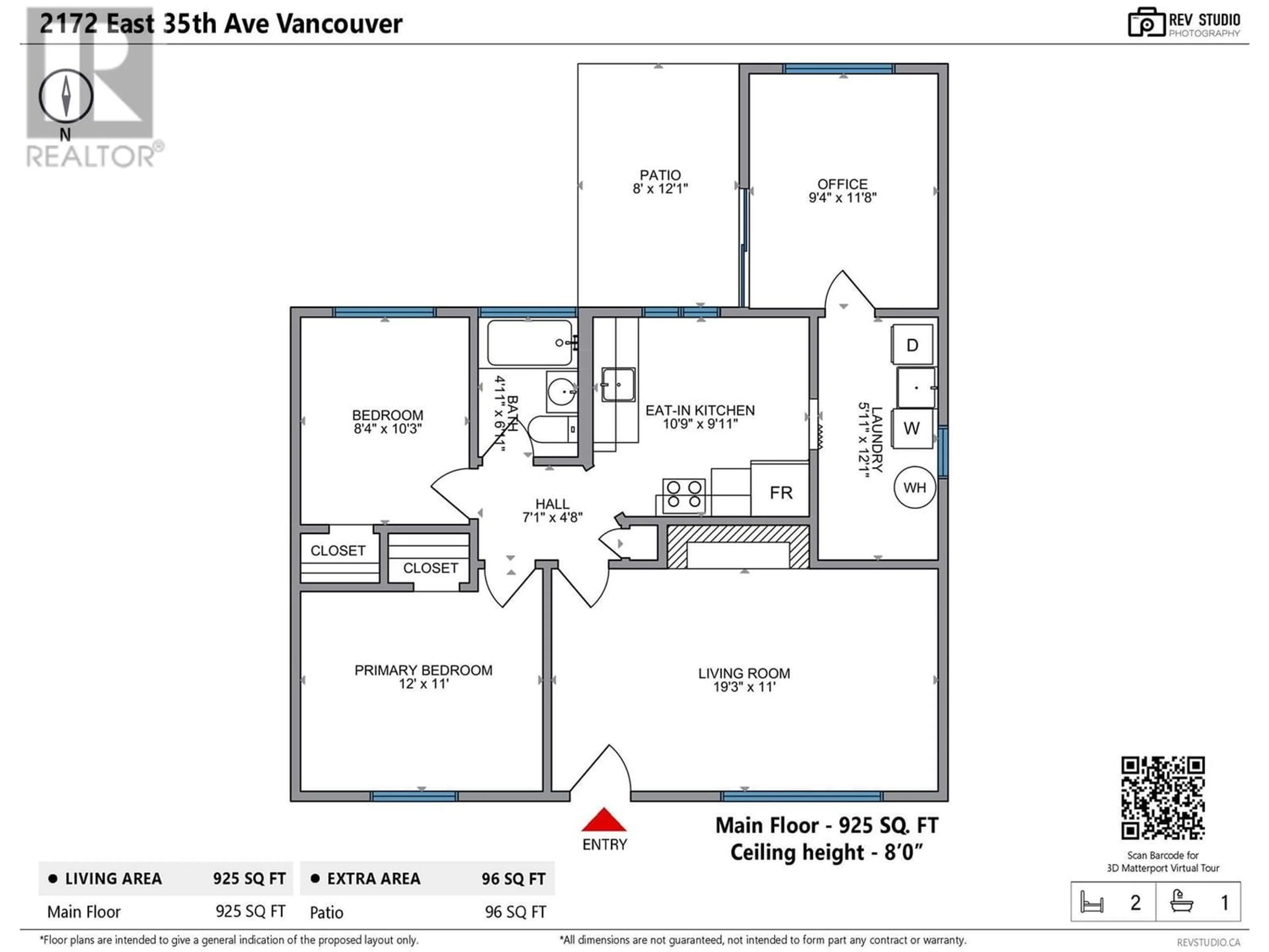 Floor plan for 2172 E 35TH AVENUE, Vancouver British Columbia V5P1B9