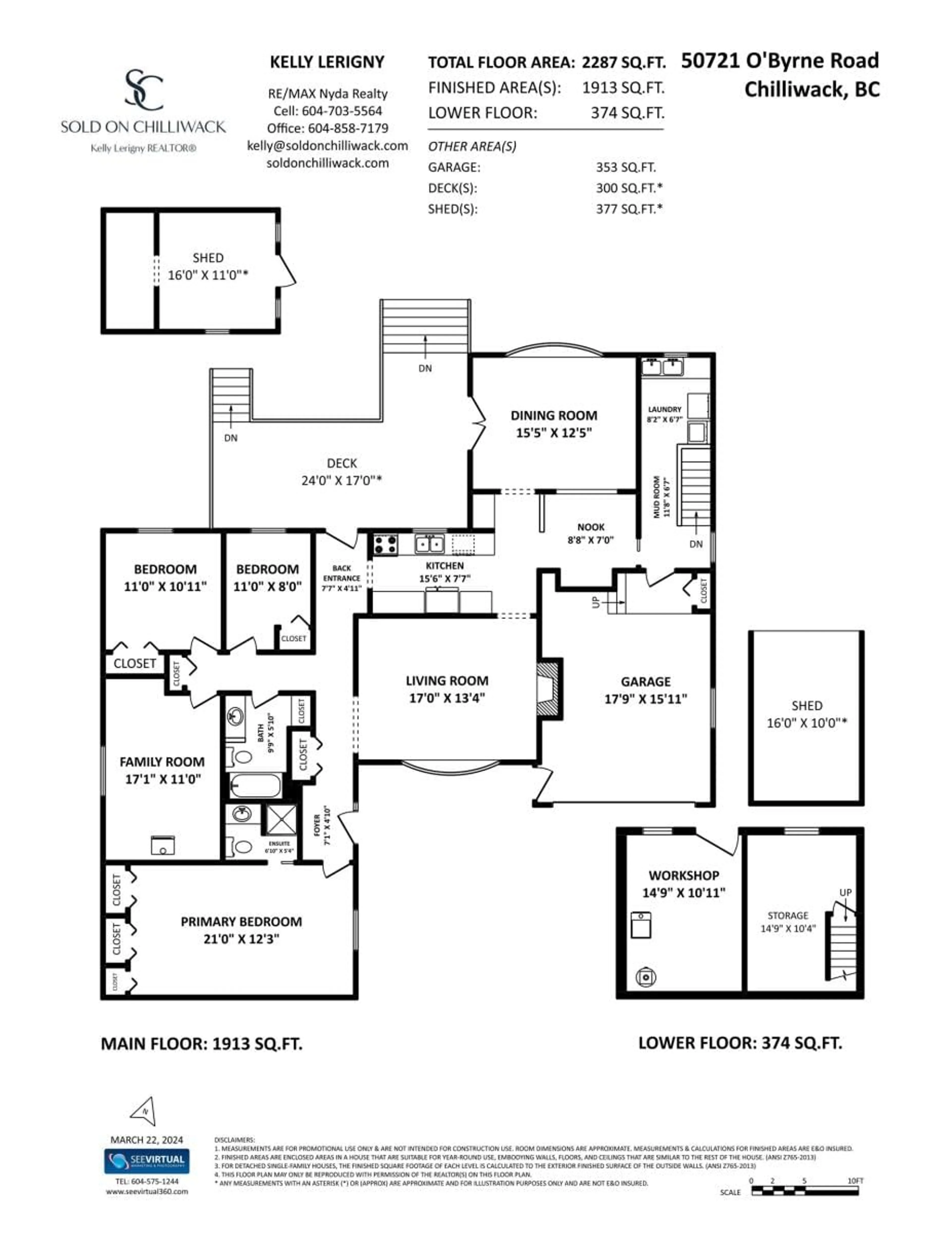 Floor plan for 50721 O'BYRNE ROAD, Chilliwack British Columbia V4Z1B5