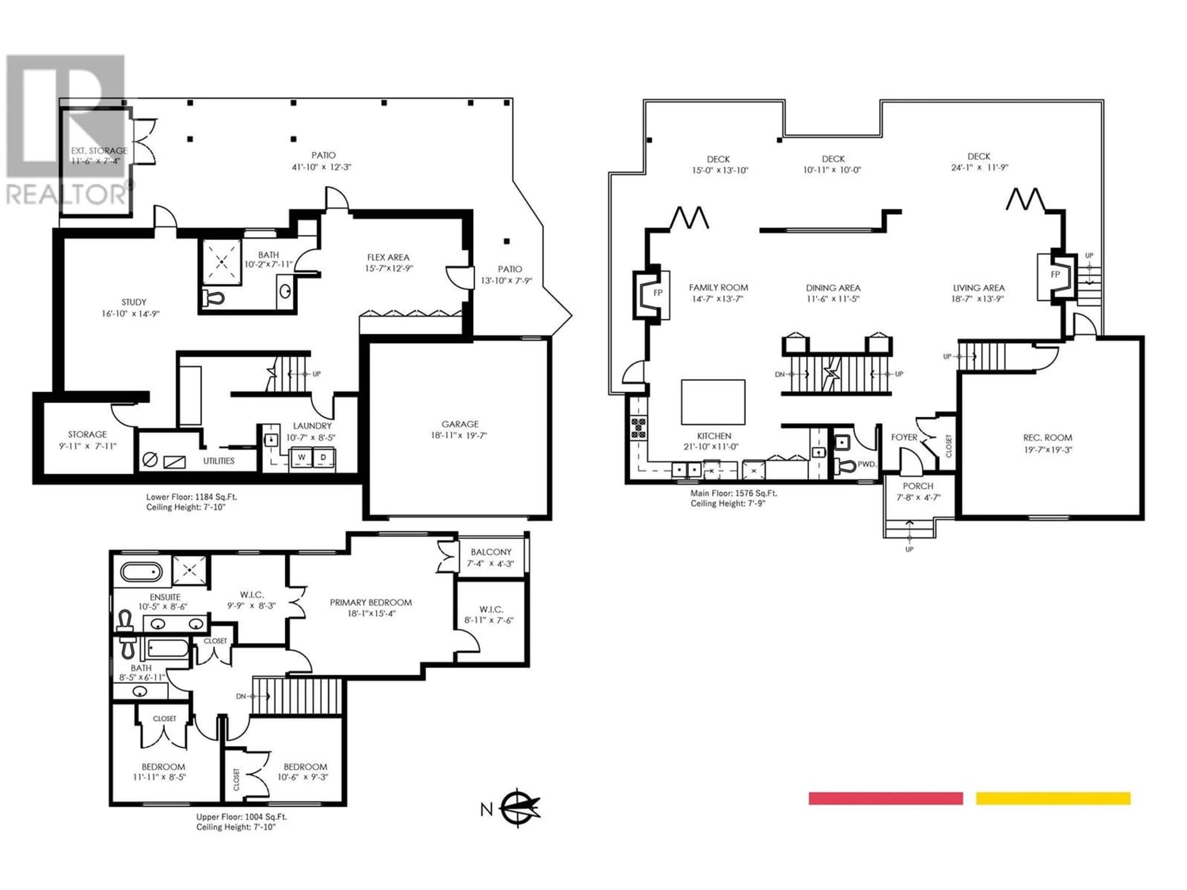 Floor plan for 2220 CARMARIA COURT, North Vancouver British Columbia V7J3M4