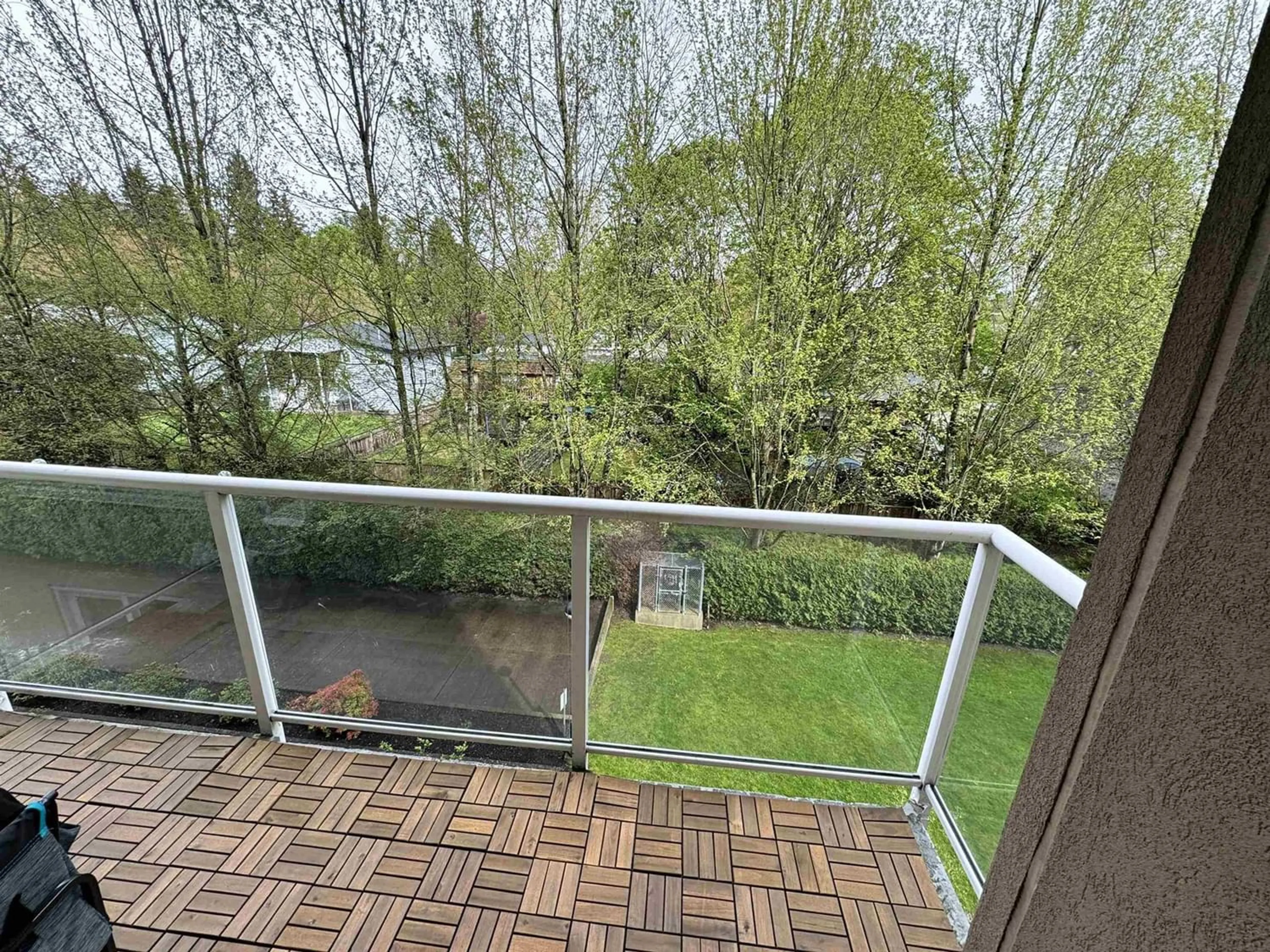 Balcony in the apartment, the view of lake or river for 404 9830 WHALLEY BOULEVARD, Surrey British Columbia V3T5S7