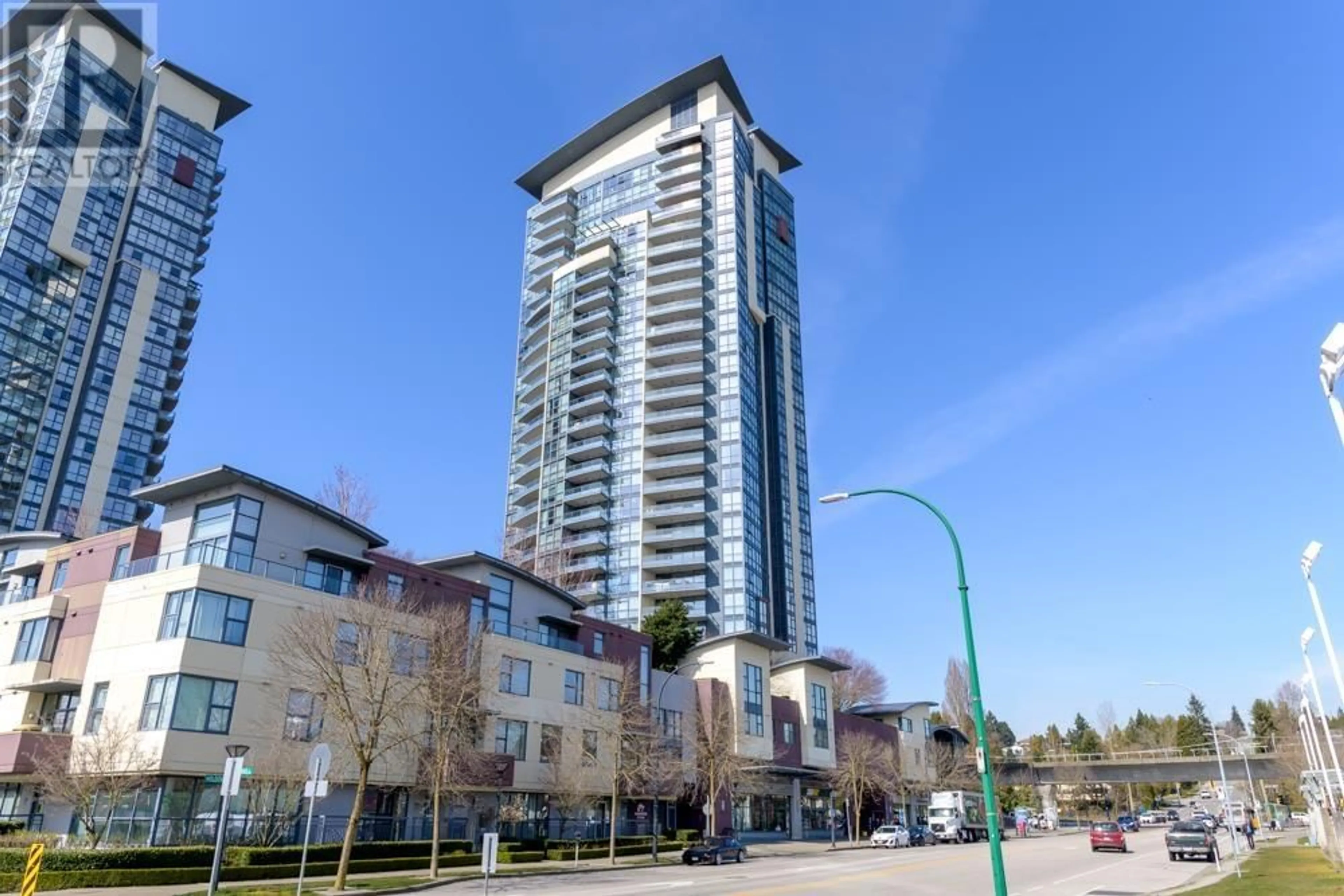 Balcony in the apartment for 3002 2225 HOLDOM AVENUE, Burnaby British Columbia V5B0A1