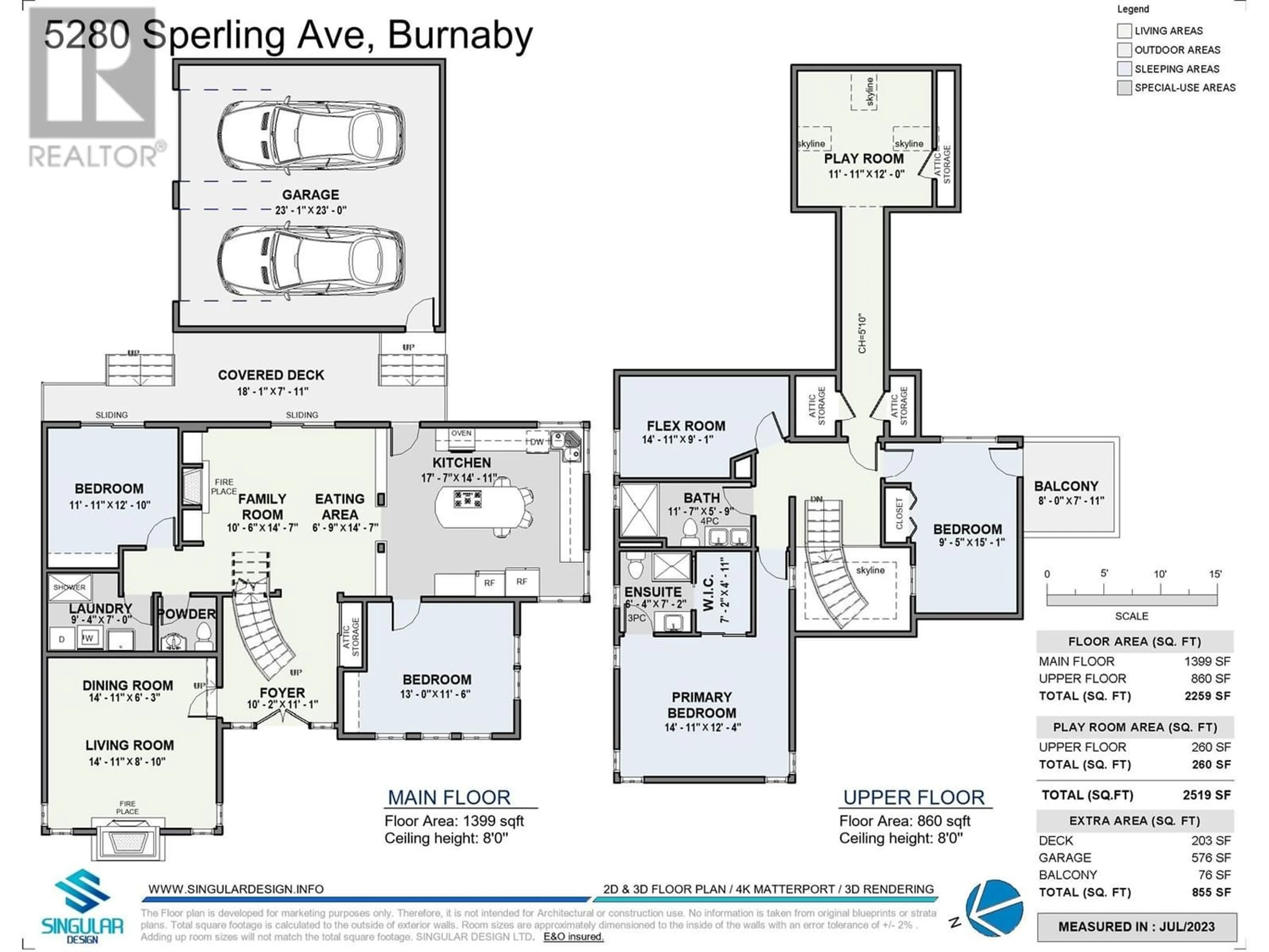 Floor plan for 5280 SPERLING AVENUE, Burnaby British Columbia V5E2T5