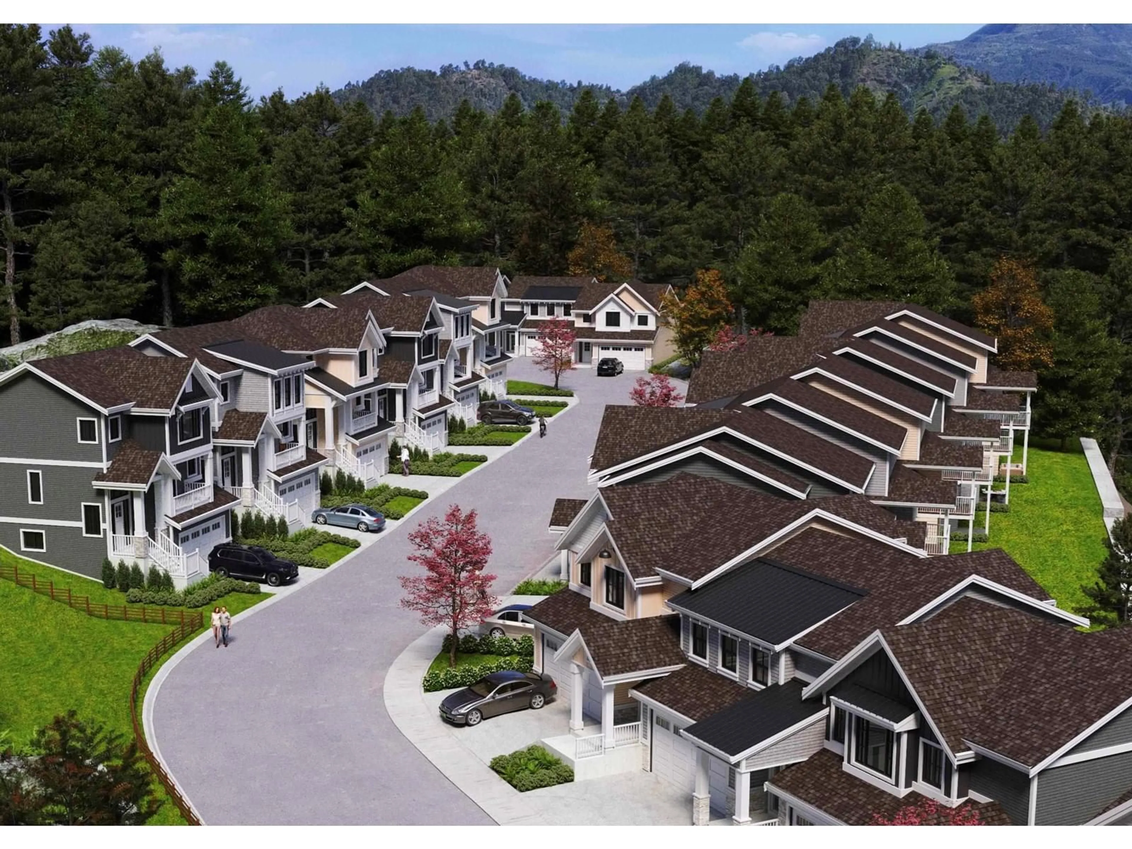 A pic from outside/outdoor area/front of a property/back of a property/a pic from drone, mountain view for 6 - 35247 STRAITON, Abbotsford British Columbia V2S7Z1