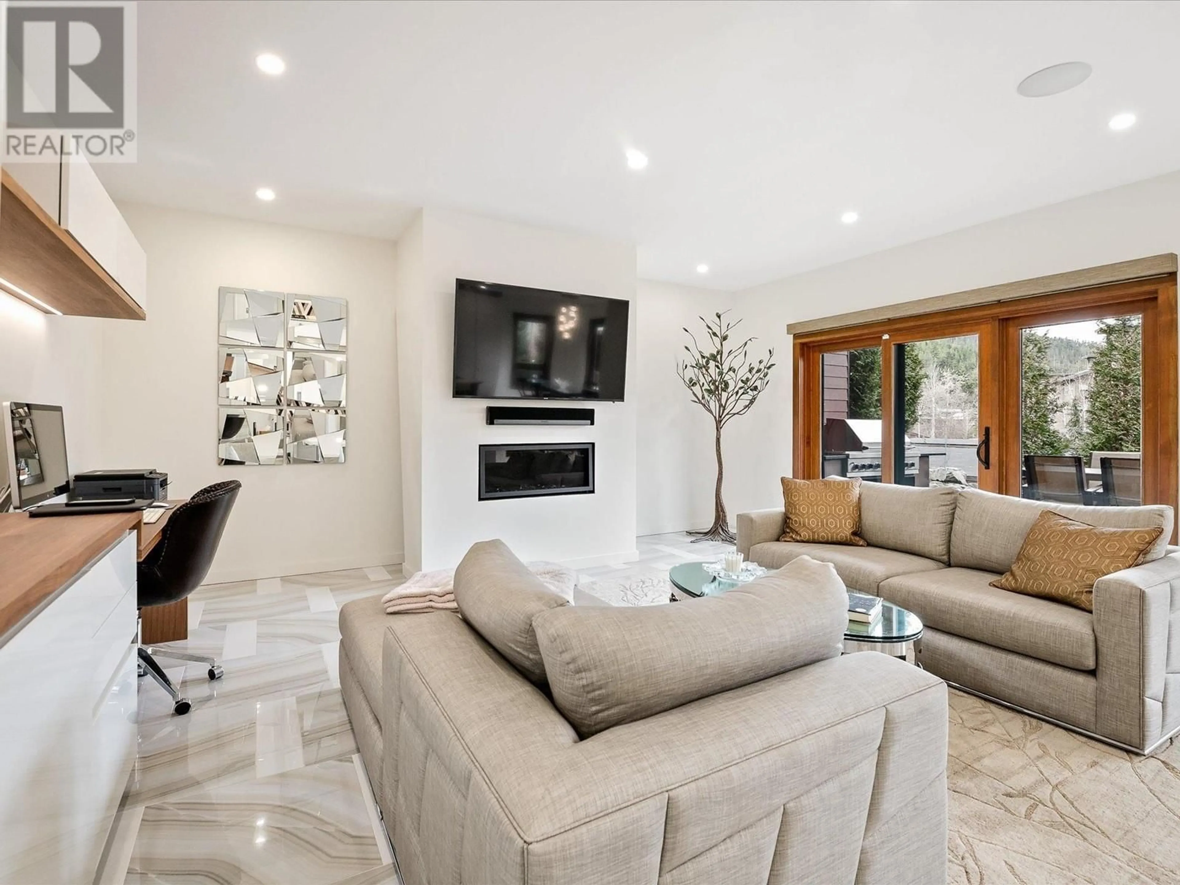 Living room with furniture, unknown for 1213 MOUNT FEE ROAD, Whistler British Columbia V8E0A4