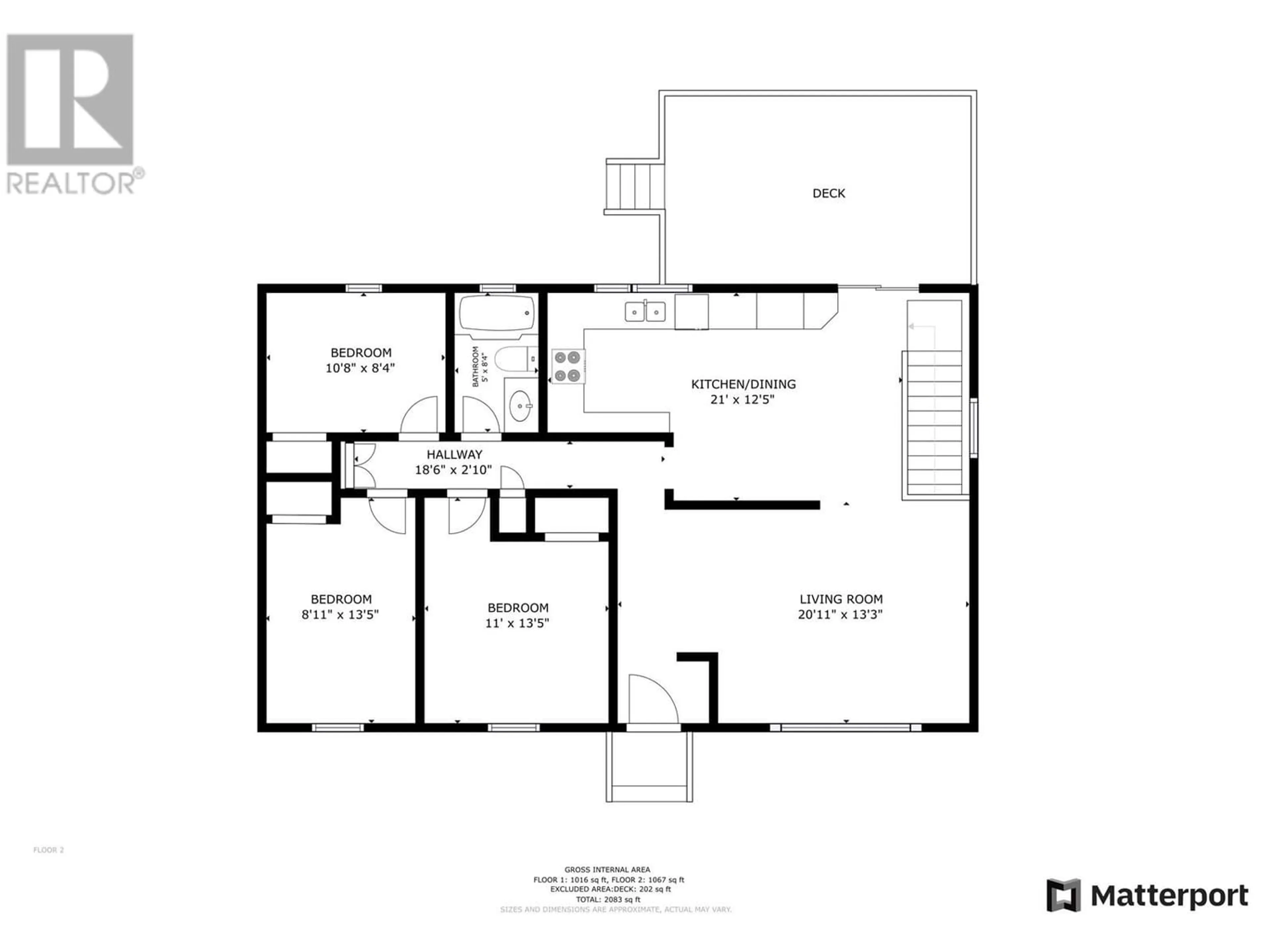 Floor plan for 10515 104 AVENUE, Fort St. John British Columbia V1J2K9