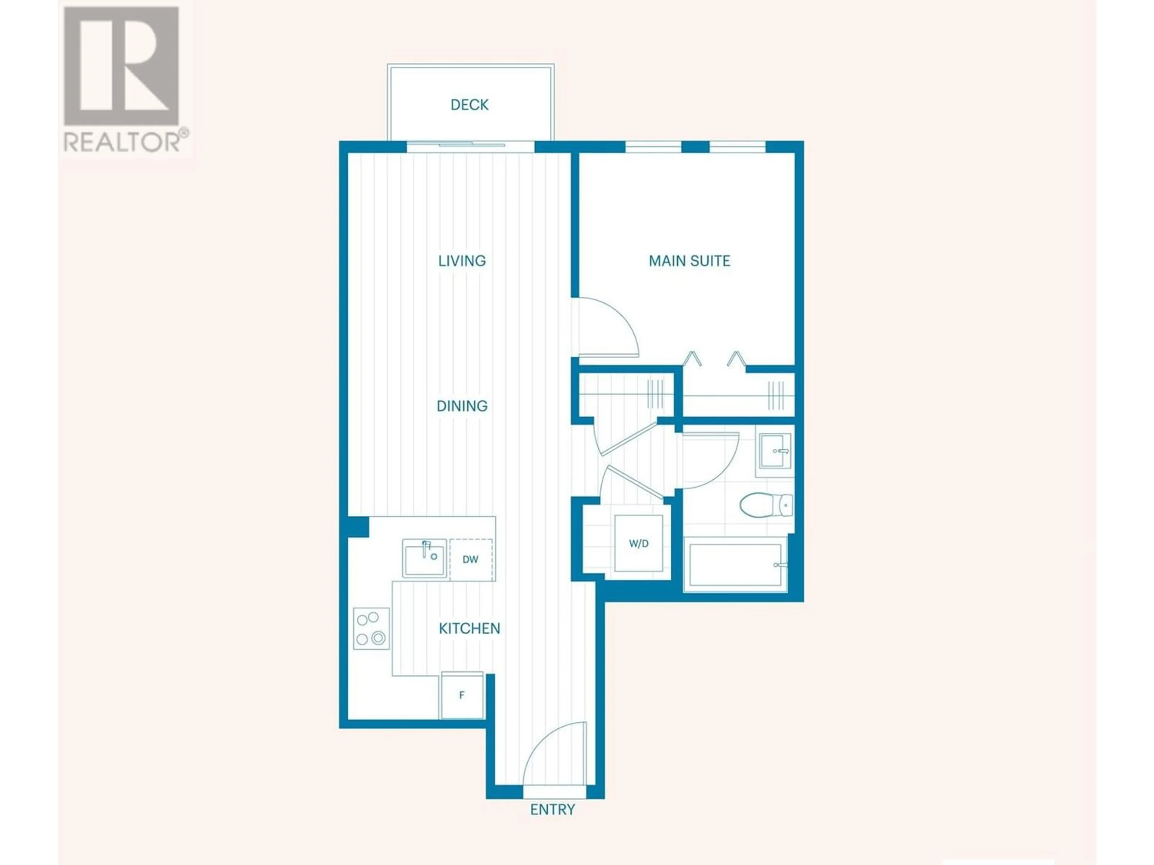 Floor plan for 202 718 EDGAR AVENUE, Coquitlam British Columbia V3K0H2