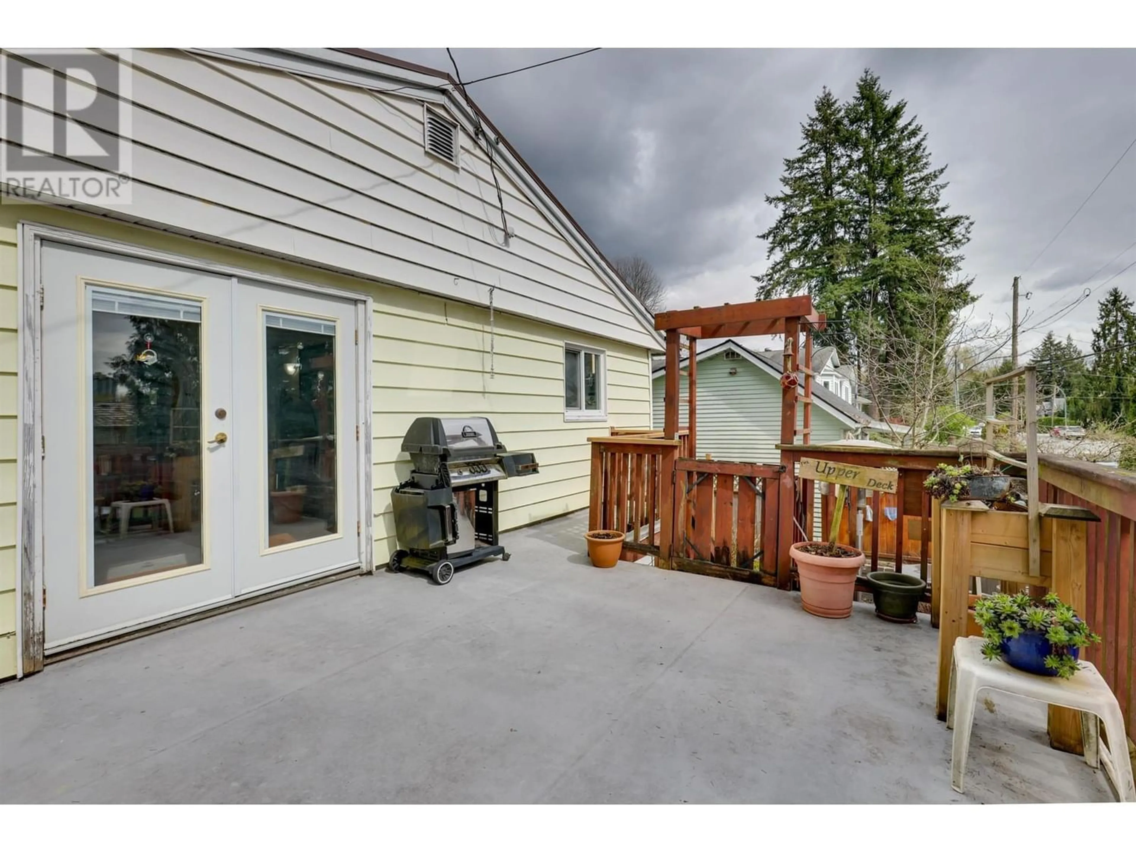 Patio, the fenced backyard for 3530 HASTINGS STREET, Port Coquitlam British Columbia V3B4N4