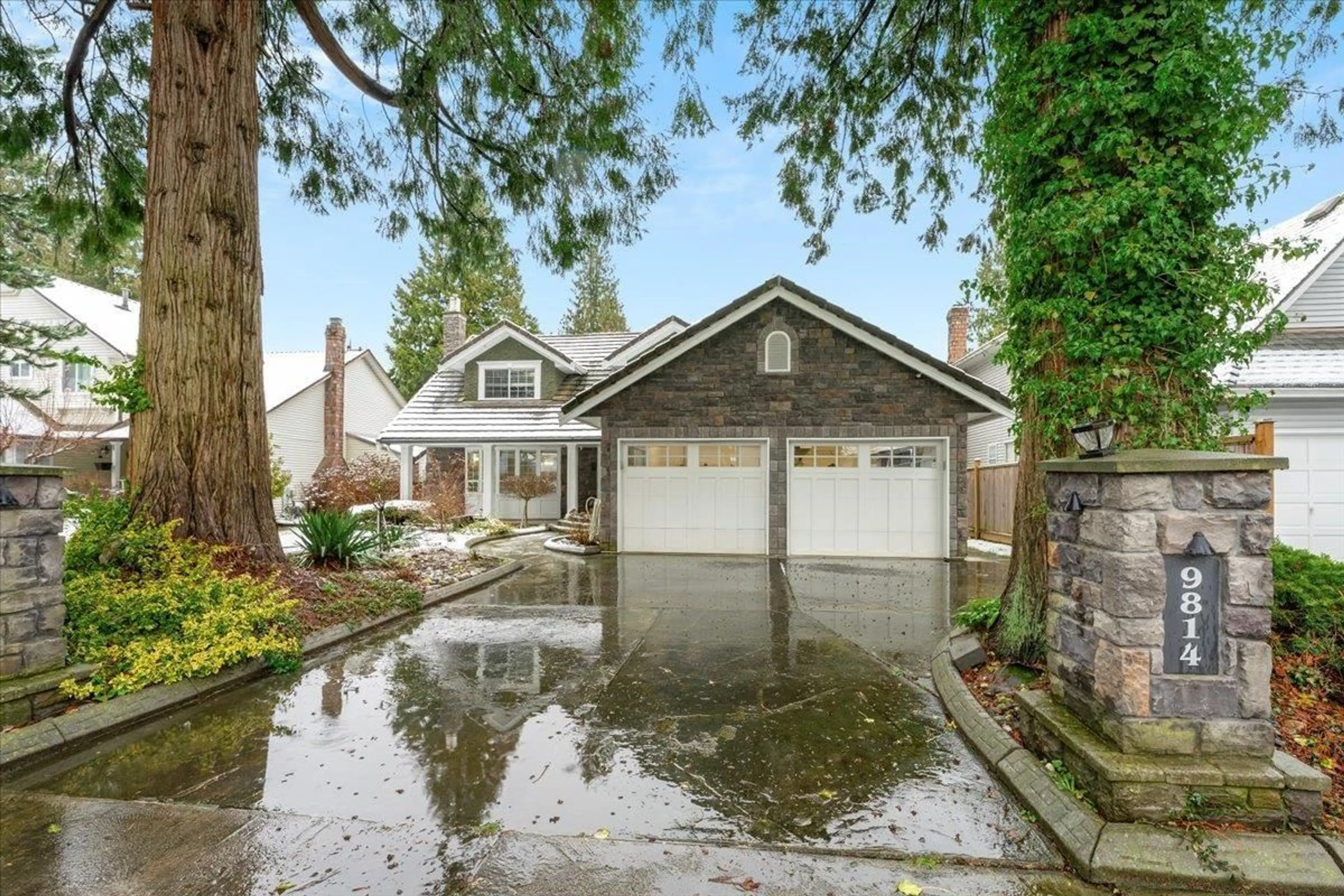 Frontside or backside of a home for 9814 157 STREET, Surrey British Columbia V4N2V6