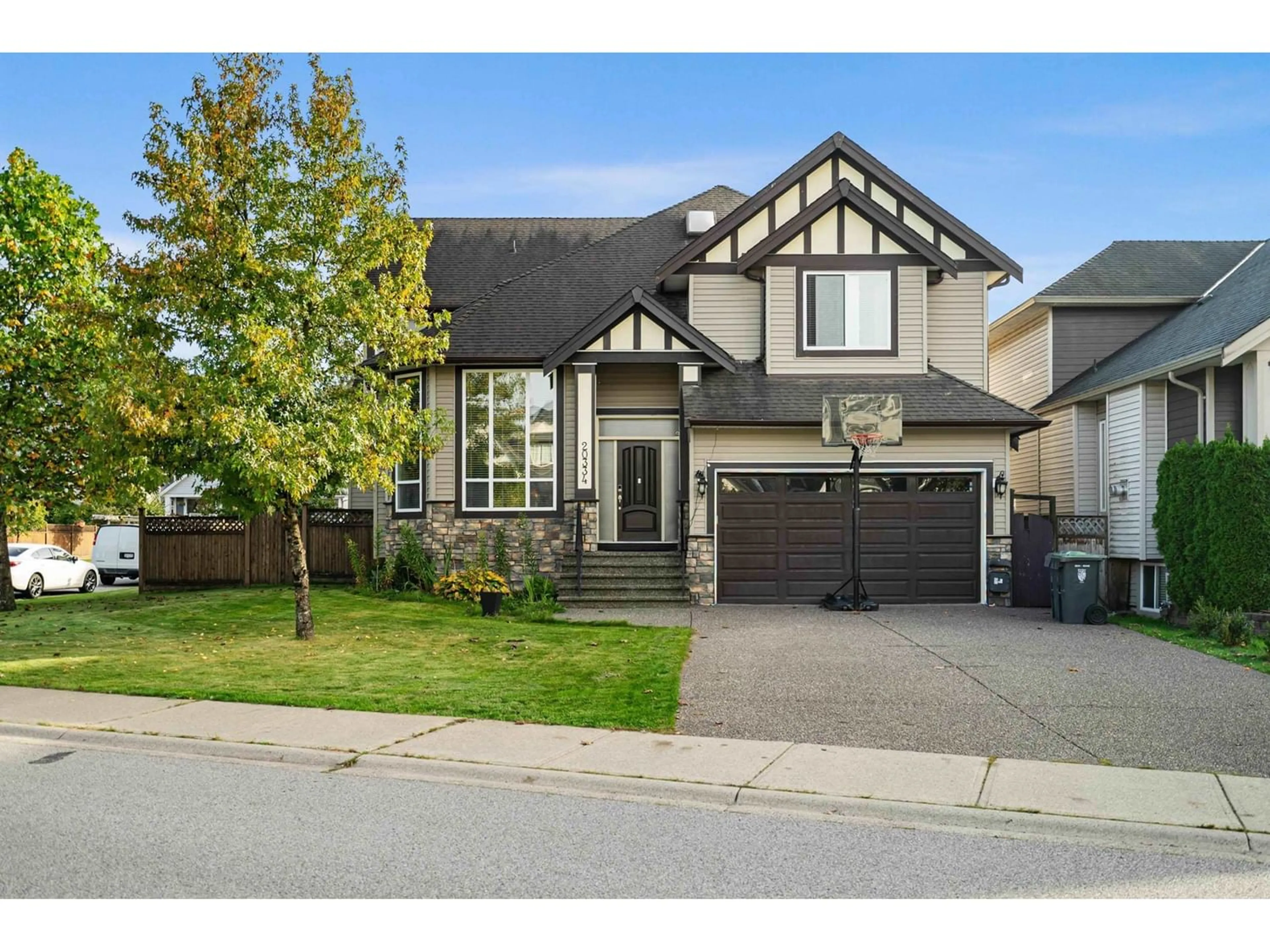 Frontside or backside of a home for 20334 98A AVENUE, Langley British Columbia V1M0A6