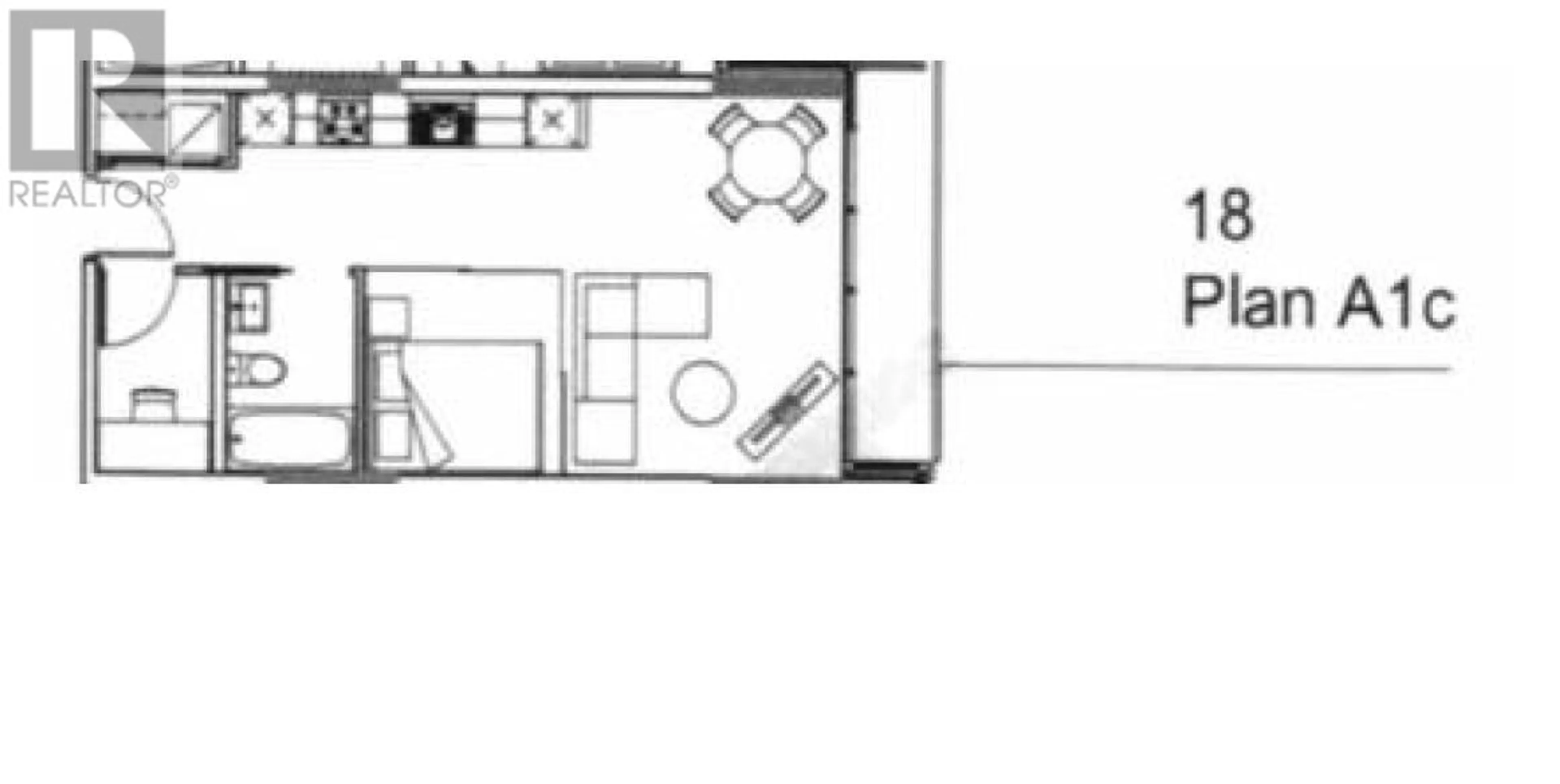 Floor plan for 918 455 SW MARINE DRIVE, Vancouver British Columbia V5X0H3