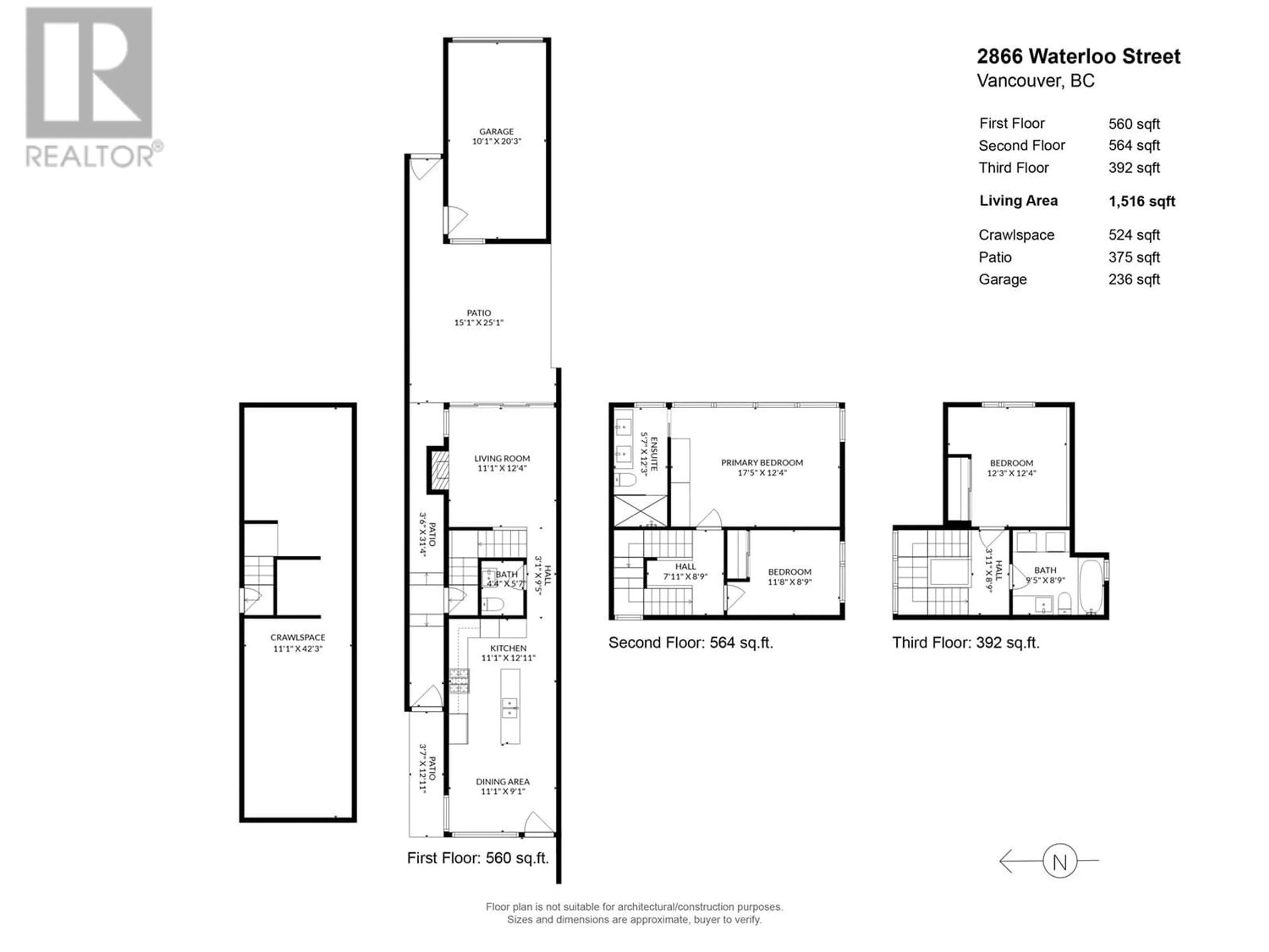 Floor plan for 2866 WATERLOO STREET, Vancouver British Columbia V6R3J3