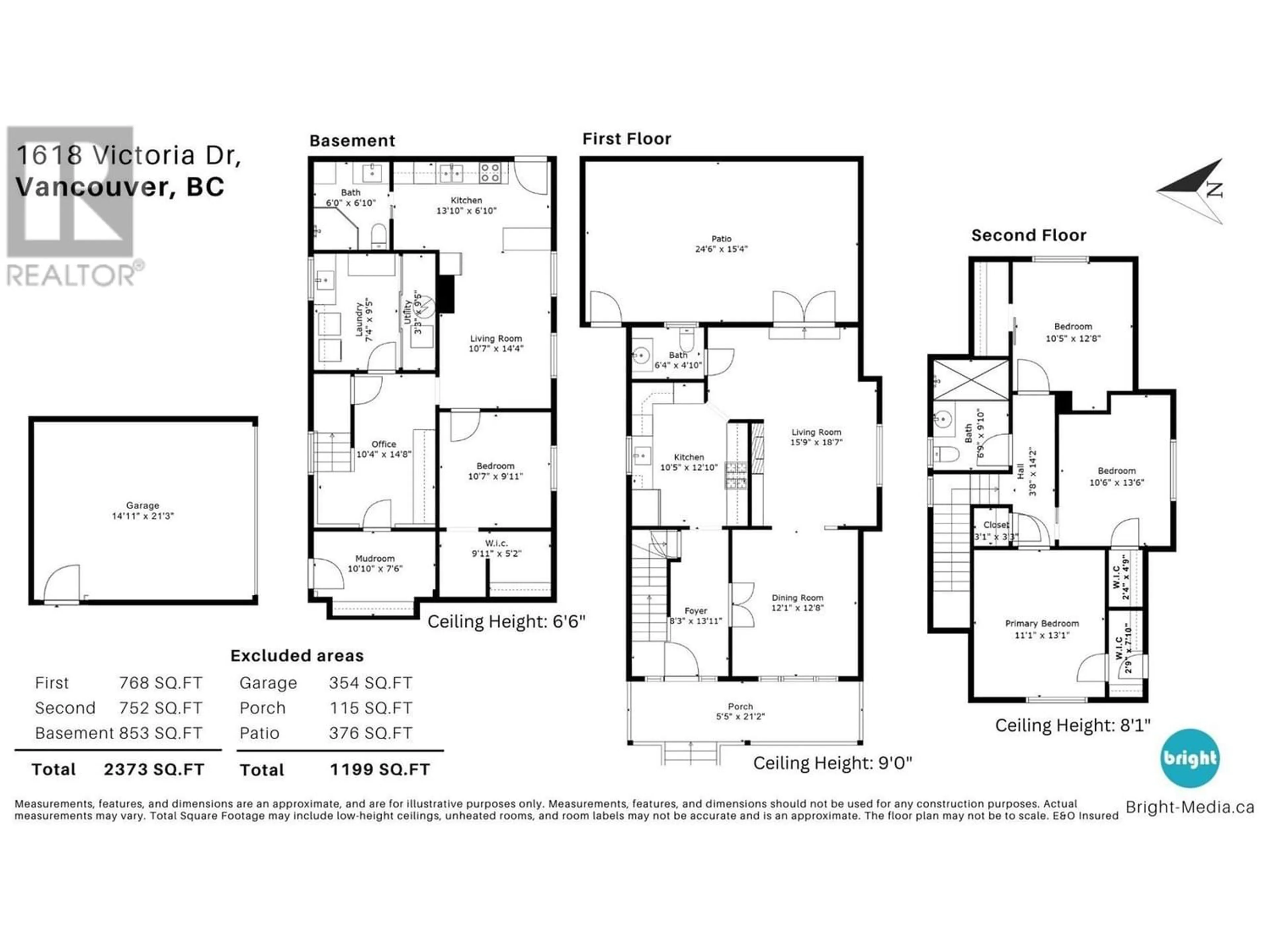 Floor plan for 1618 VICTORIA DRIVE, Vancouver British Columbia V5L4H3