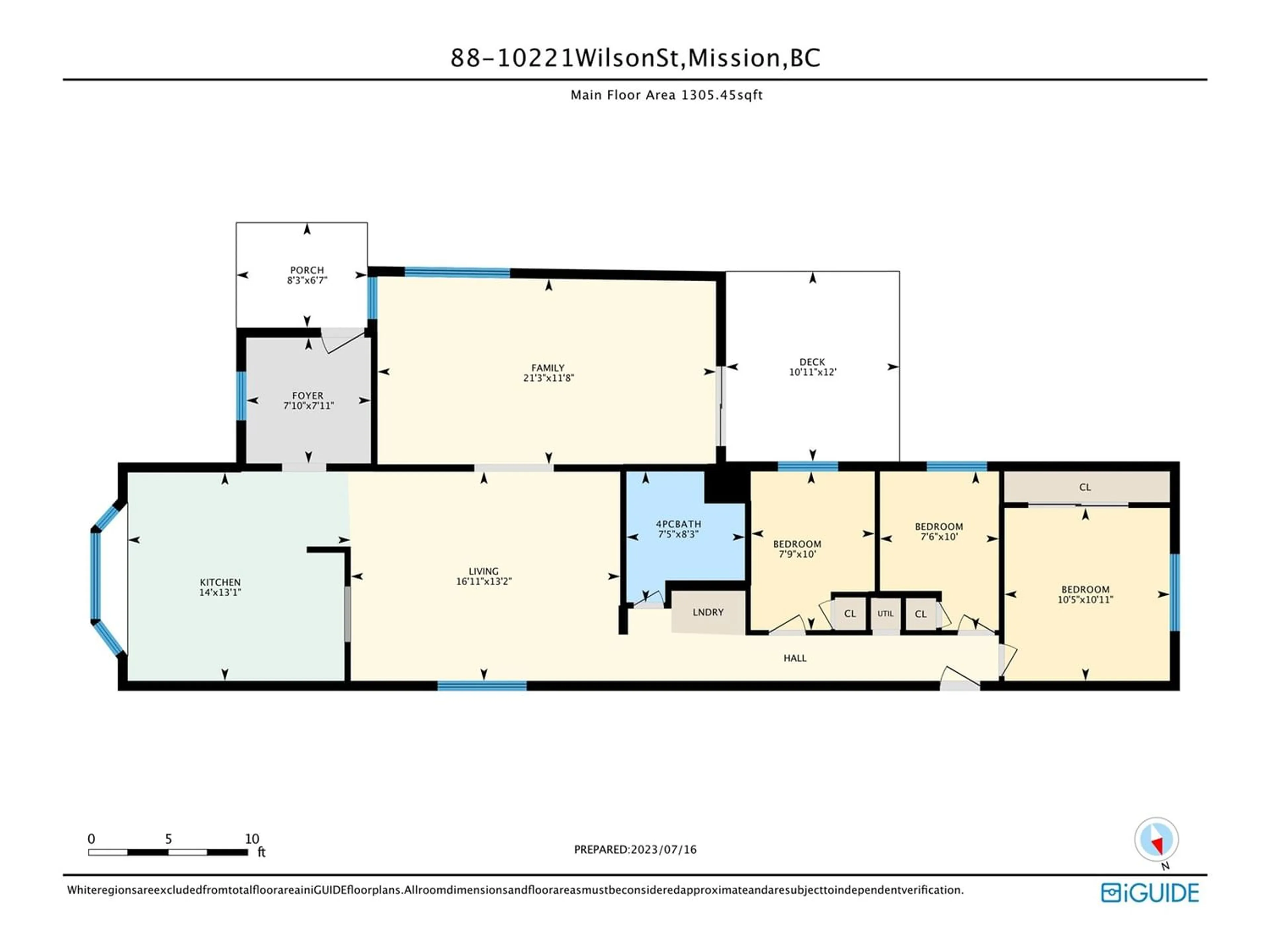 Floor plan for 88 10221 WILSON STREET, Mission British Columbia V4S1E2