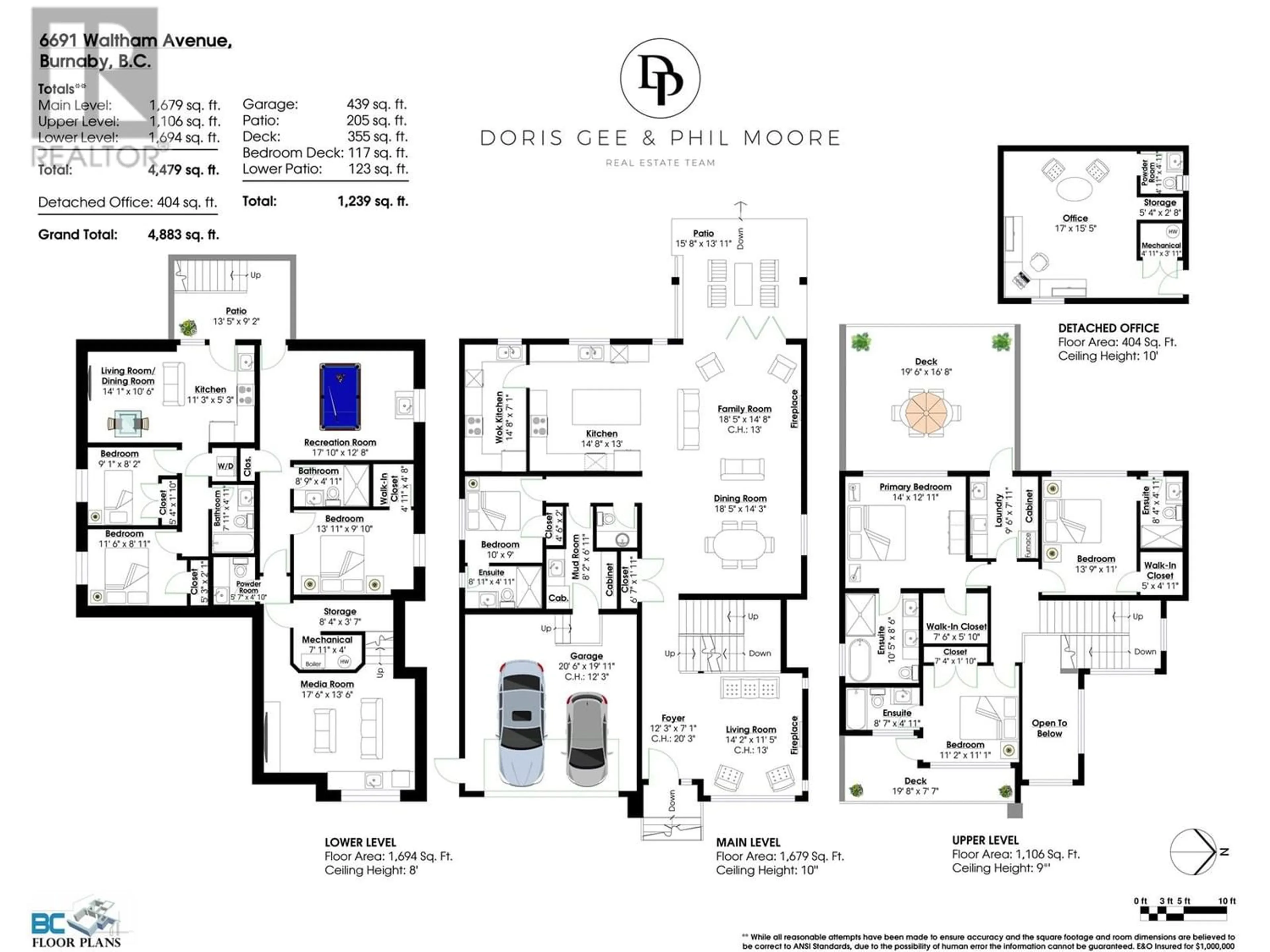 Floor plan for 6691 WALTHAM AVENUE, Burnaby British Columbia V5H3V6