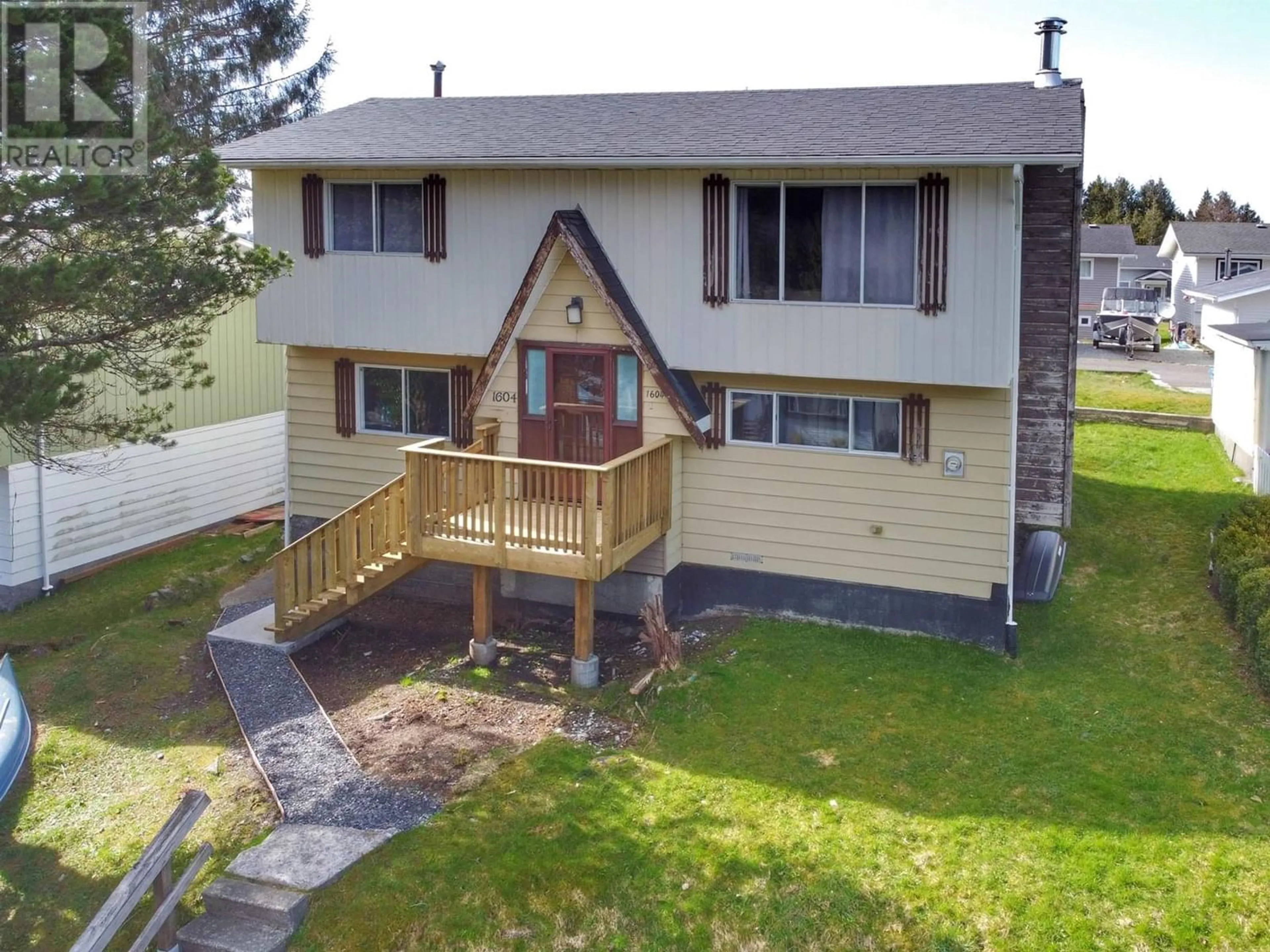 Frontside or backside of a home for 1604 OMINECA AVENUE, Prince Rupert British Columbia V8J2C1