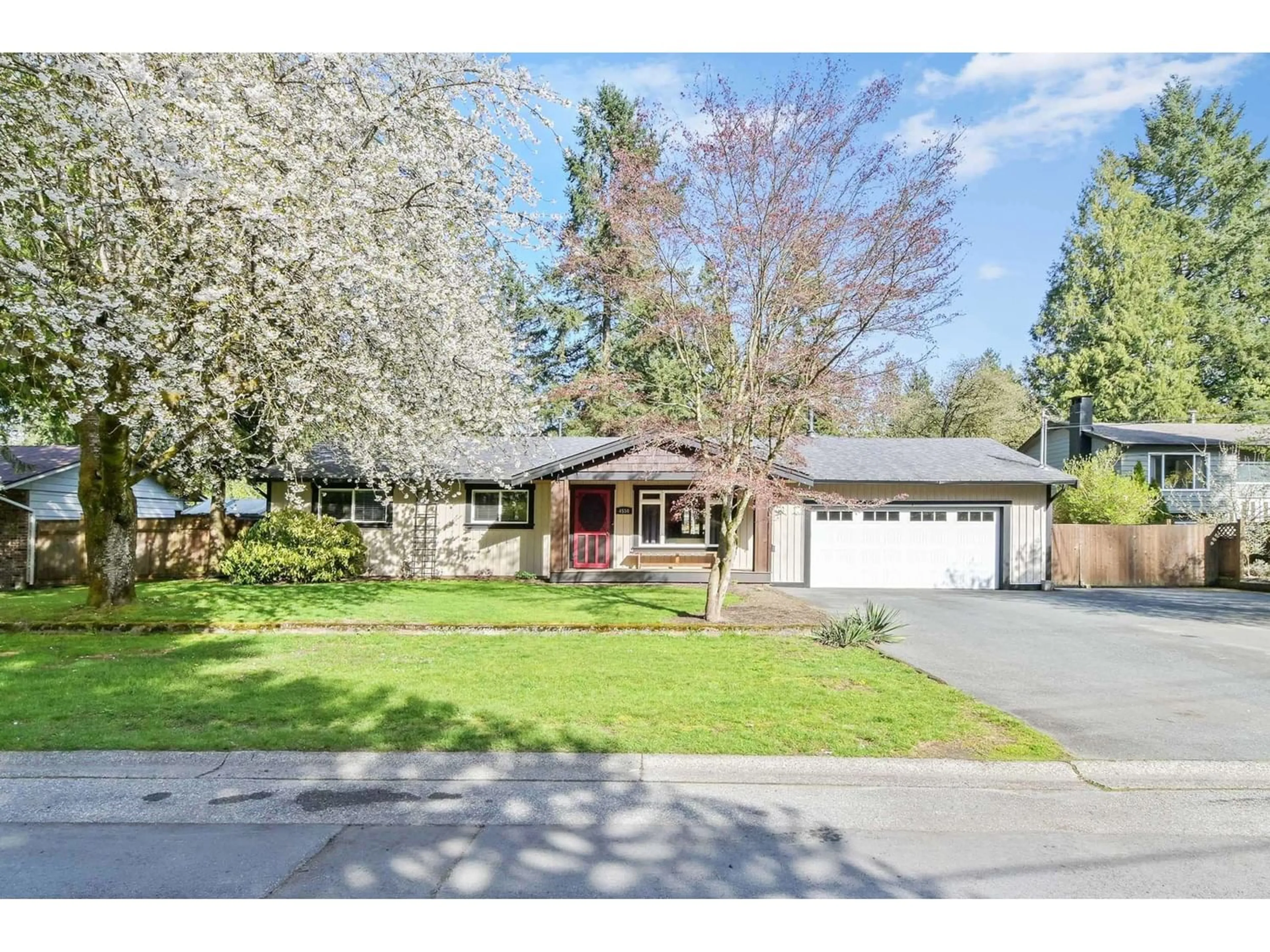 Frontside or backside of a home for 4550 198 STREET, Langley British Columbia V3A1E8