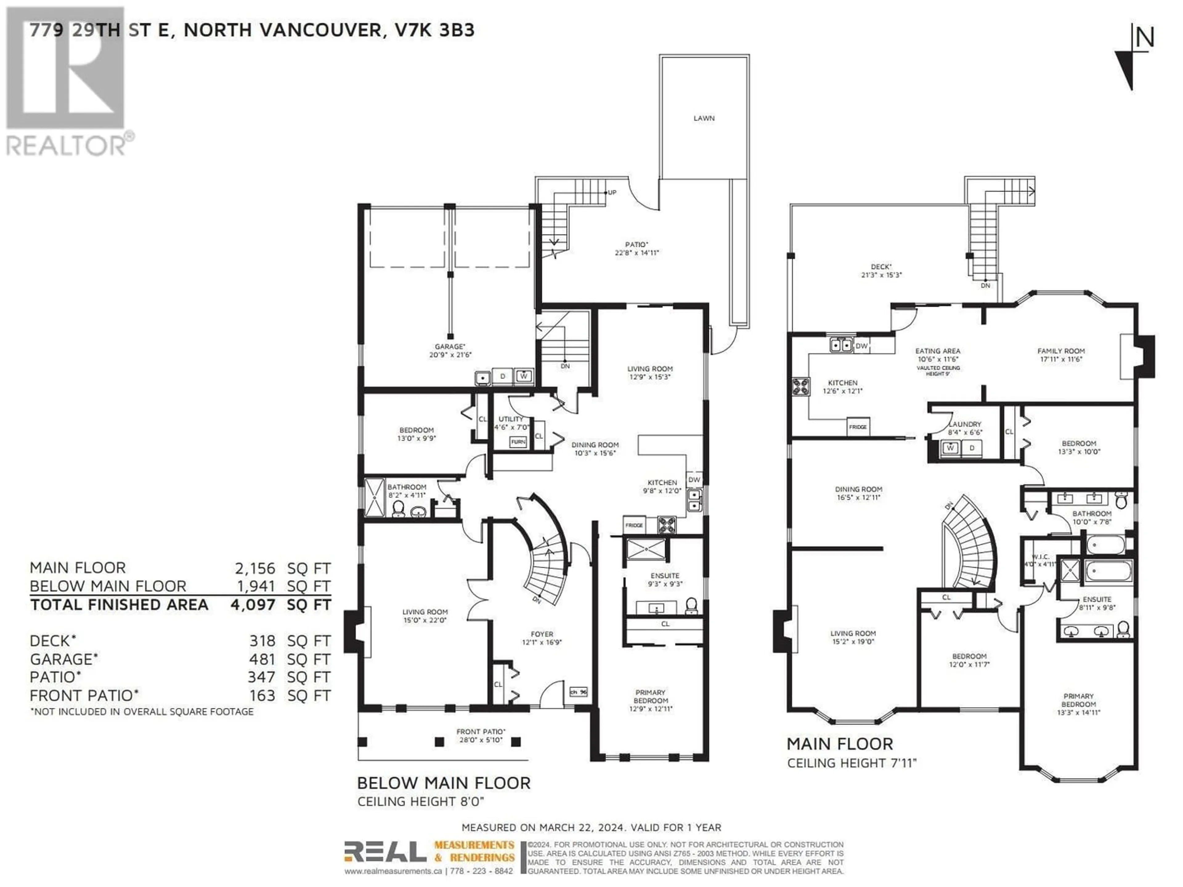 Floor plan for 779 E 29TH STREET, North Vancouver British Columbia V7K3B3