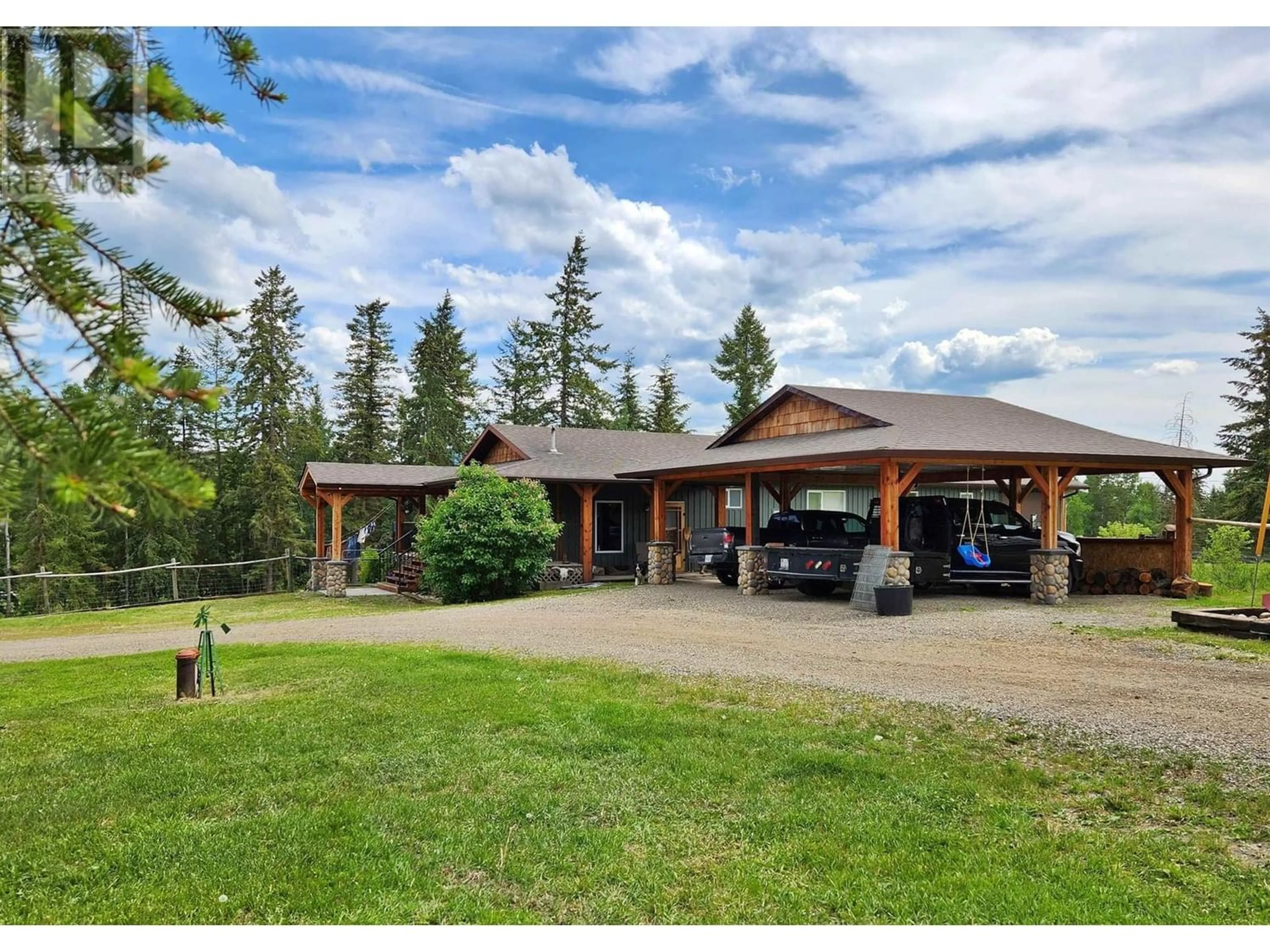 Frontside or backside of a home for 3489 DURRELL ROAD, Quesnel British Columbia V2J6N1