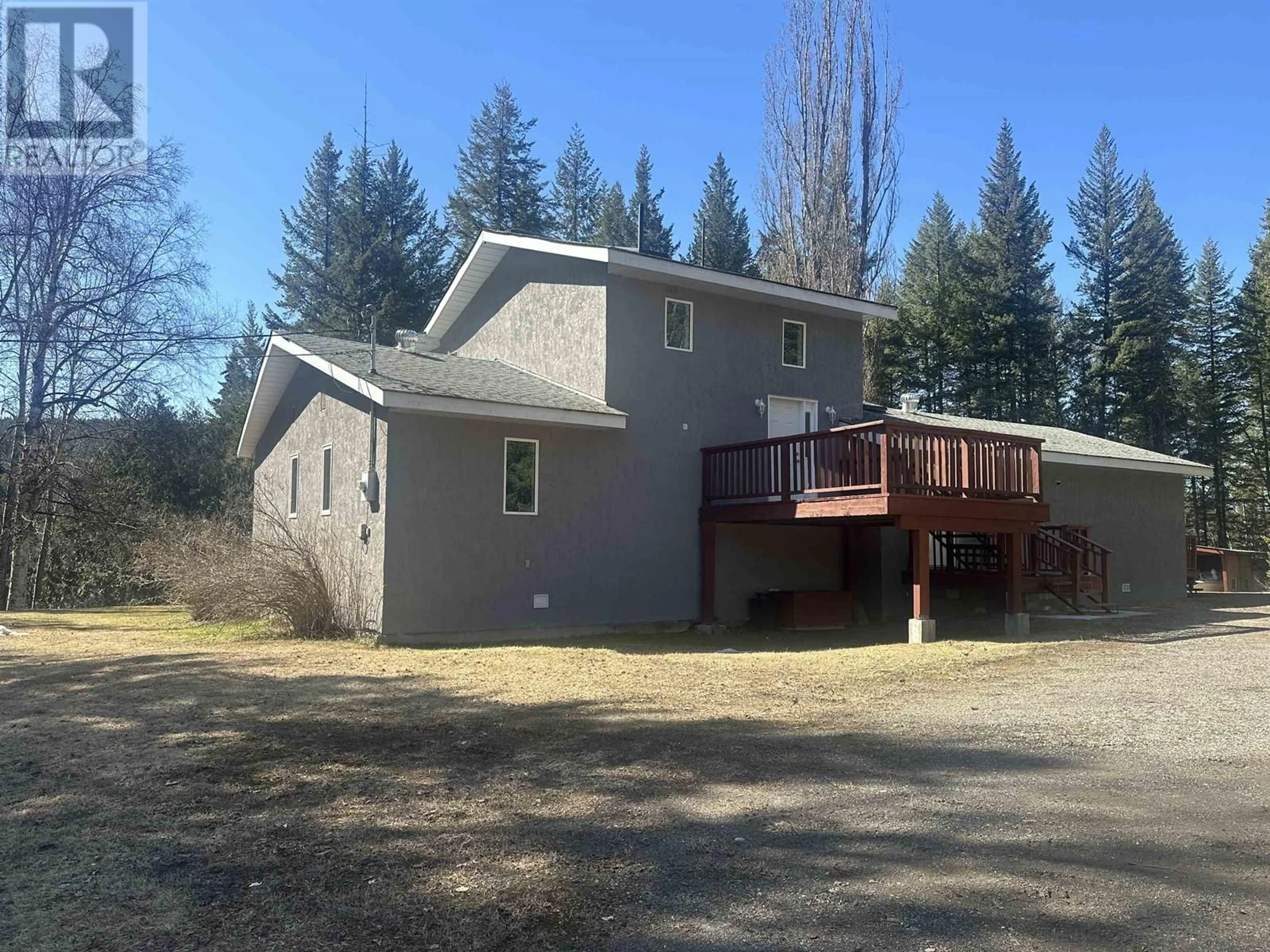 A pic from outside/outdoor area/front of a property/back of a property/a pic from drone, unknown for 6325 ROSETTE LAKE ROAD, Likely British Columbia V0L1N0