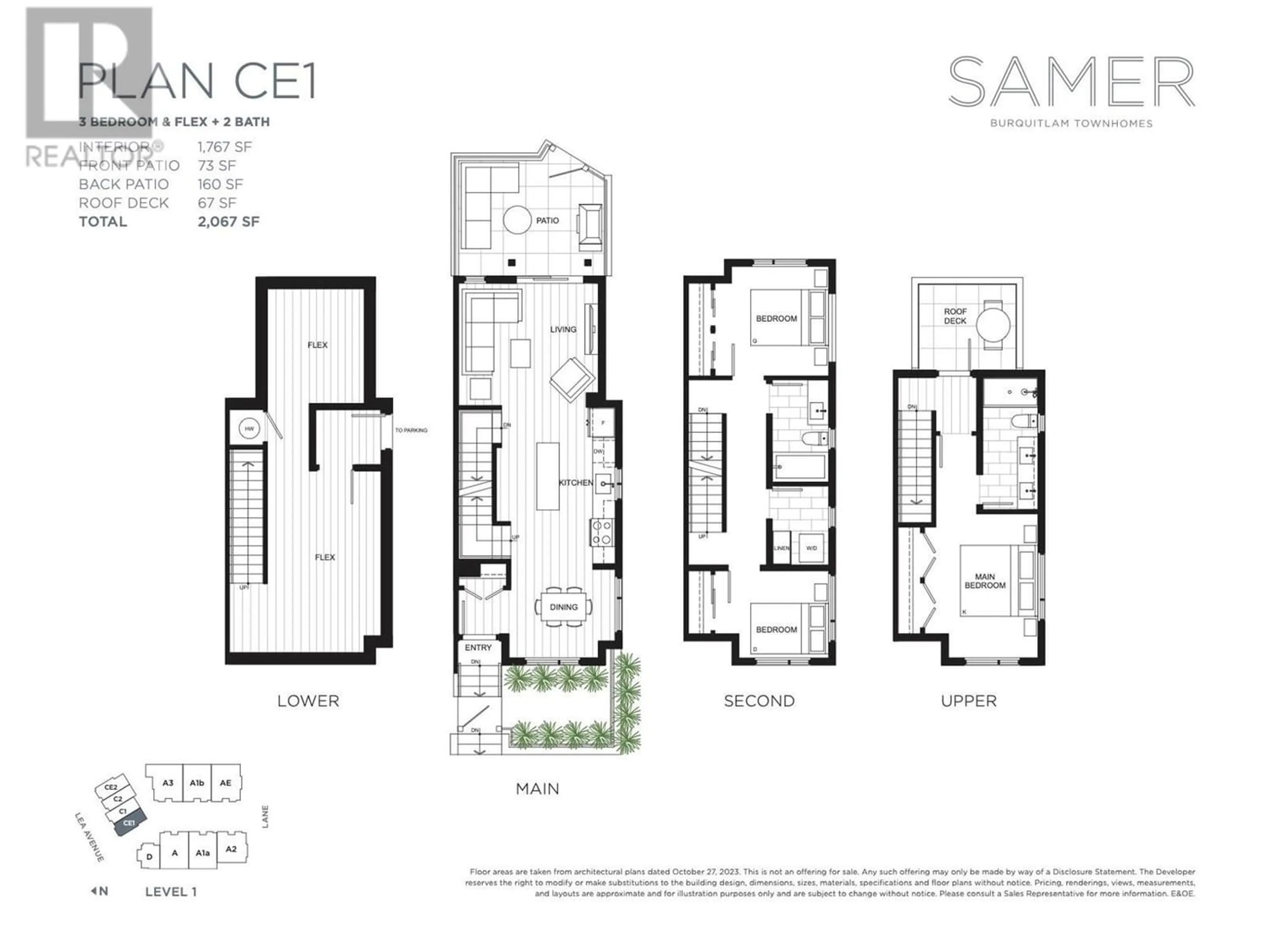 Floor plan for 1 728 LEA AVENUE, Coquitlam British Columbia V3J4H5