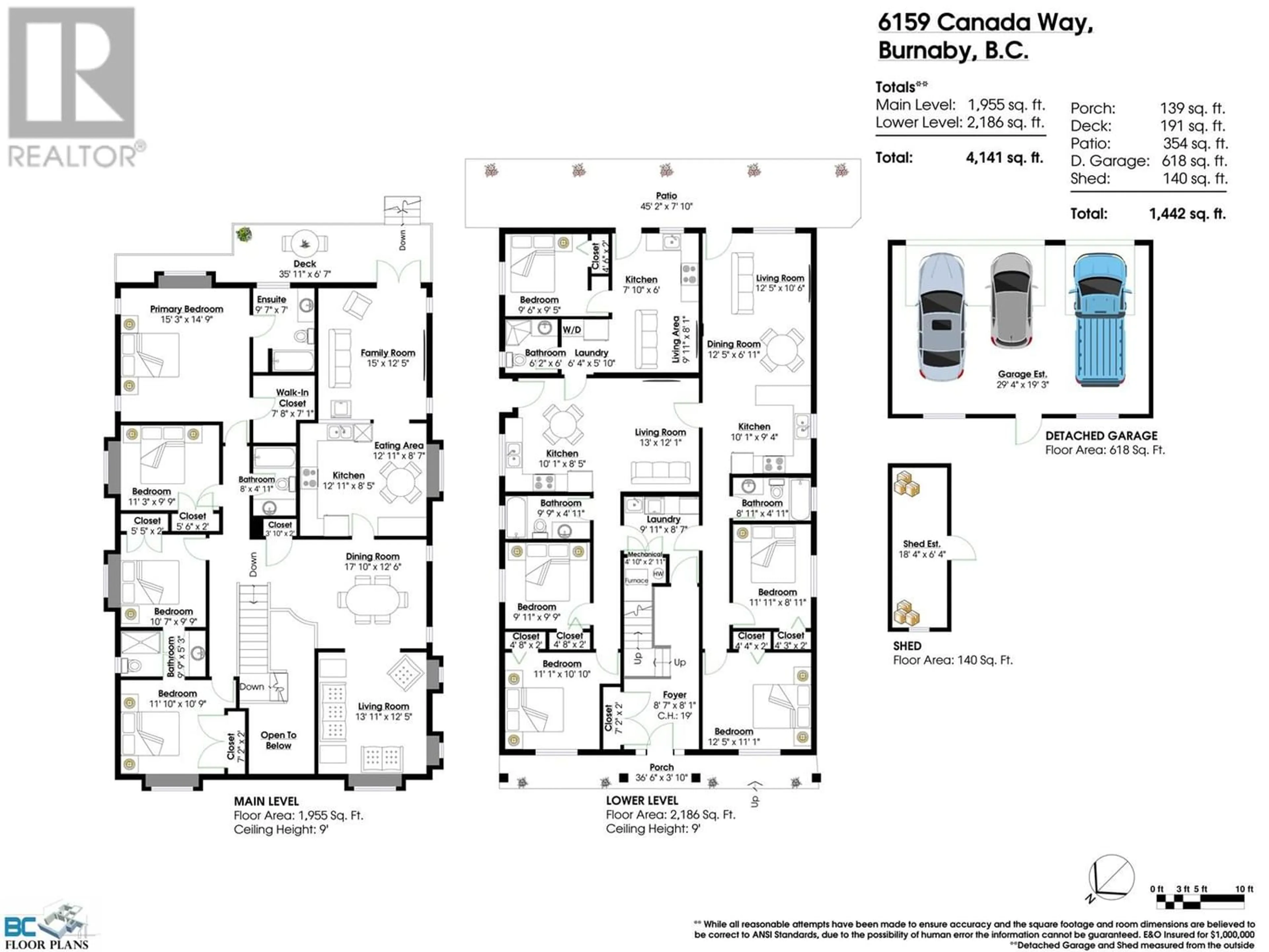 Floor plan for 6159 CANADA WAY, Burnaby British Columbia V5E3P1