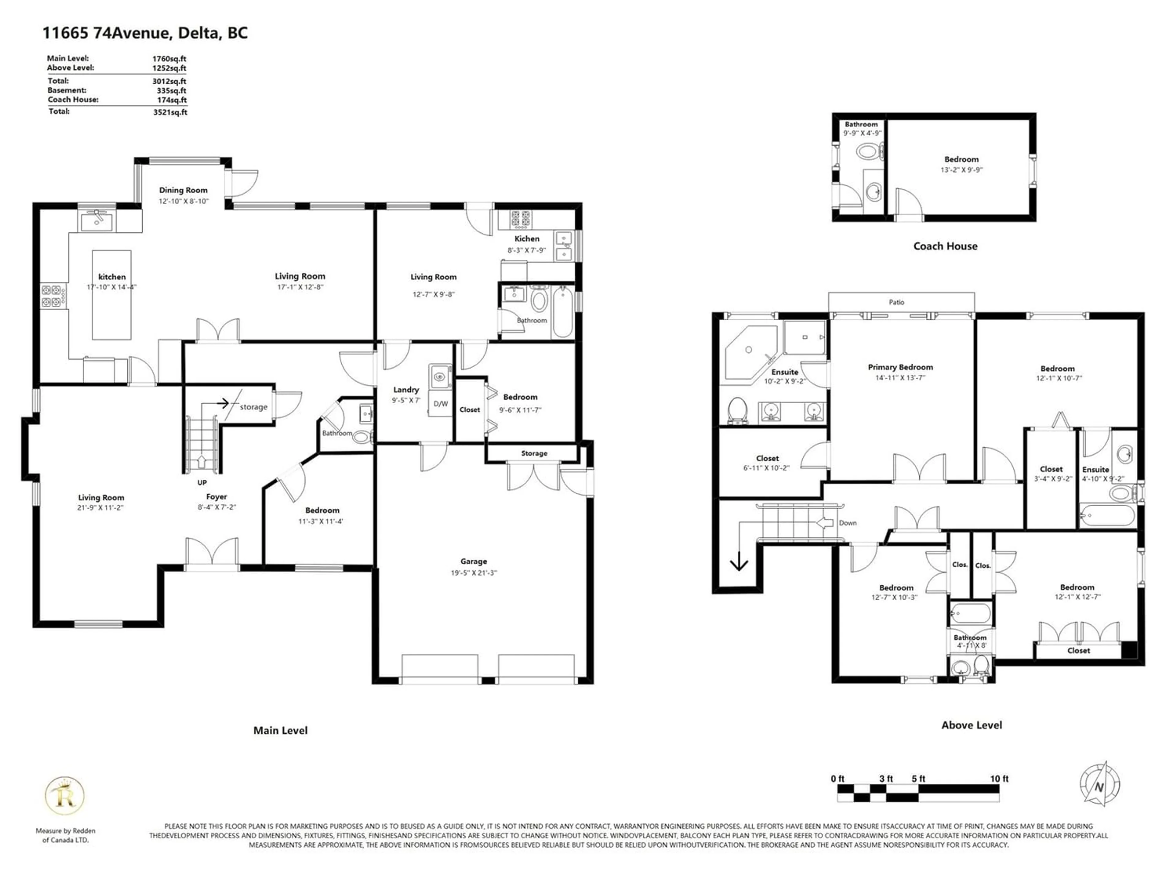 Floor plan for 11665 74A AVENUE, Delta British Columbia V4C1G6