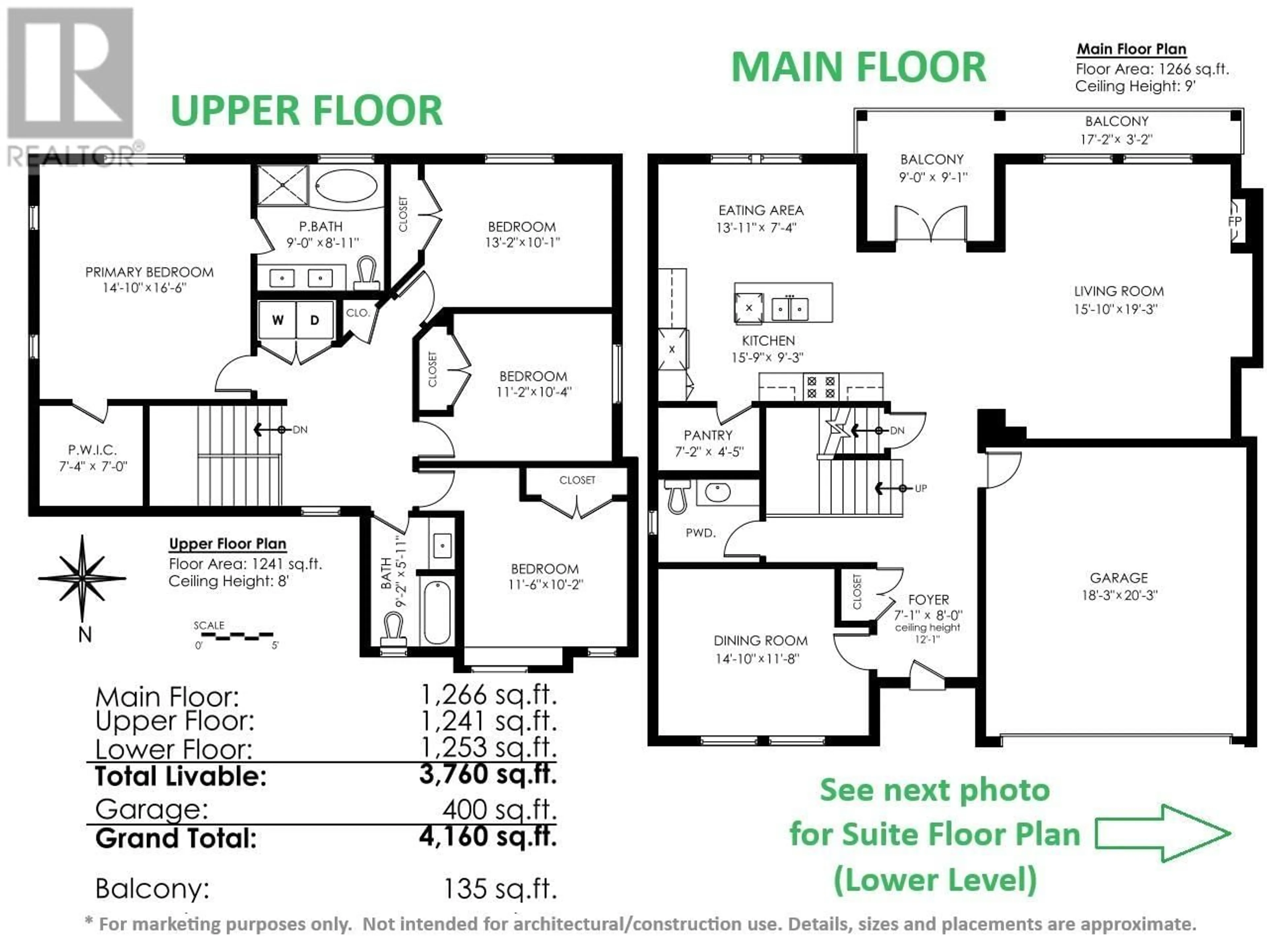 Floor plan for 22820 TELOSKY AVENUE, Maple Ridge British Columbia V2X0J8
