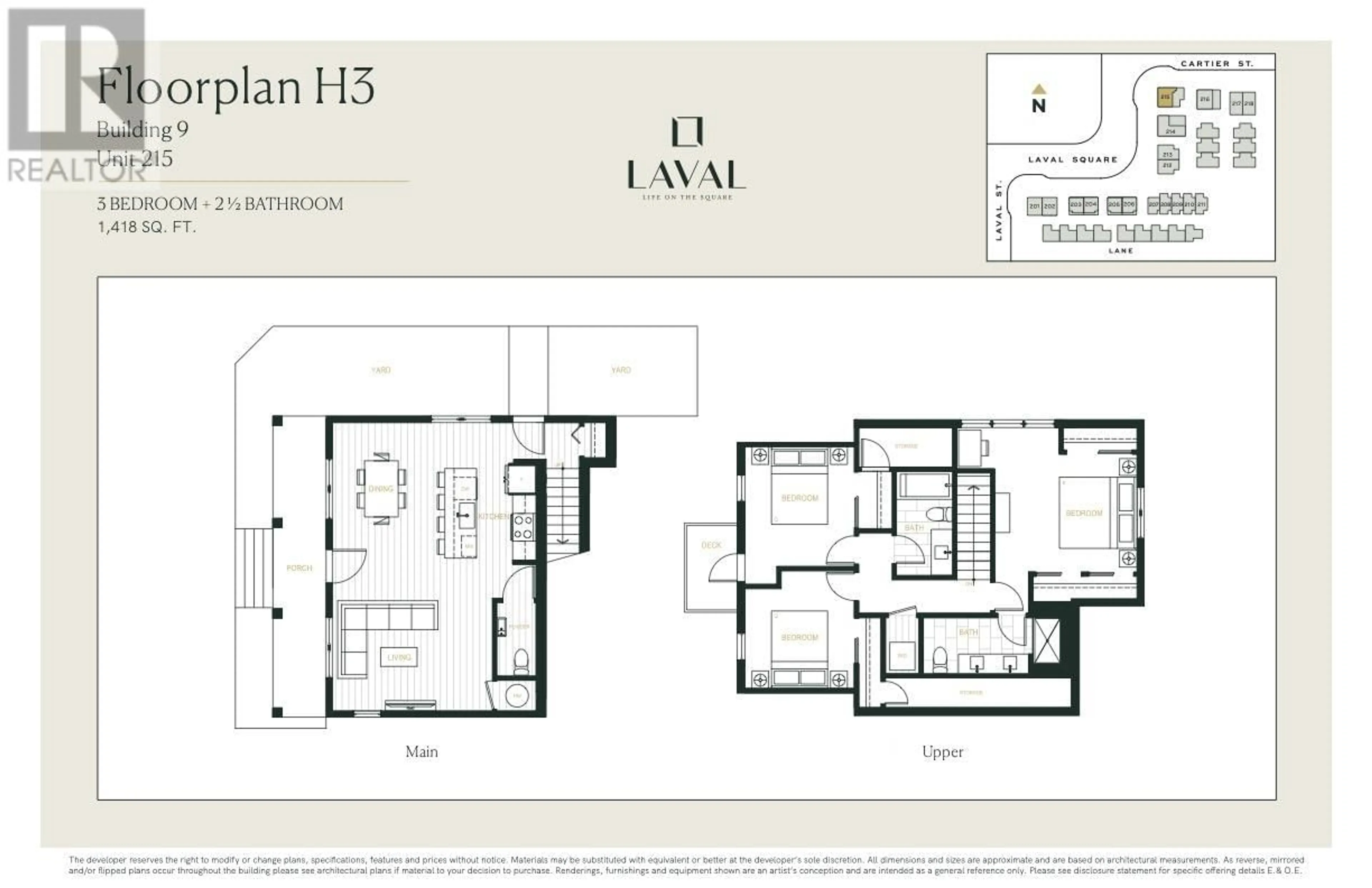 Floor plan for 215 1306 LAVAL SQUARE, Coquitlam British Columbia V3K2E1