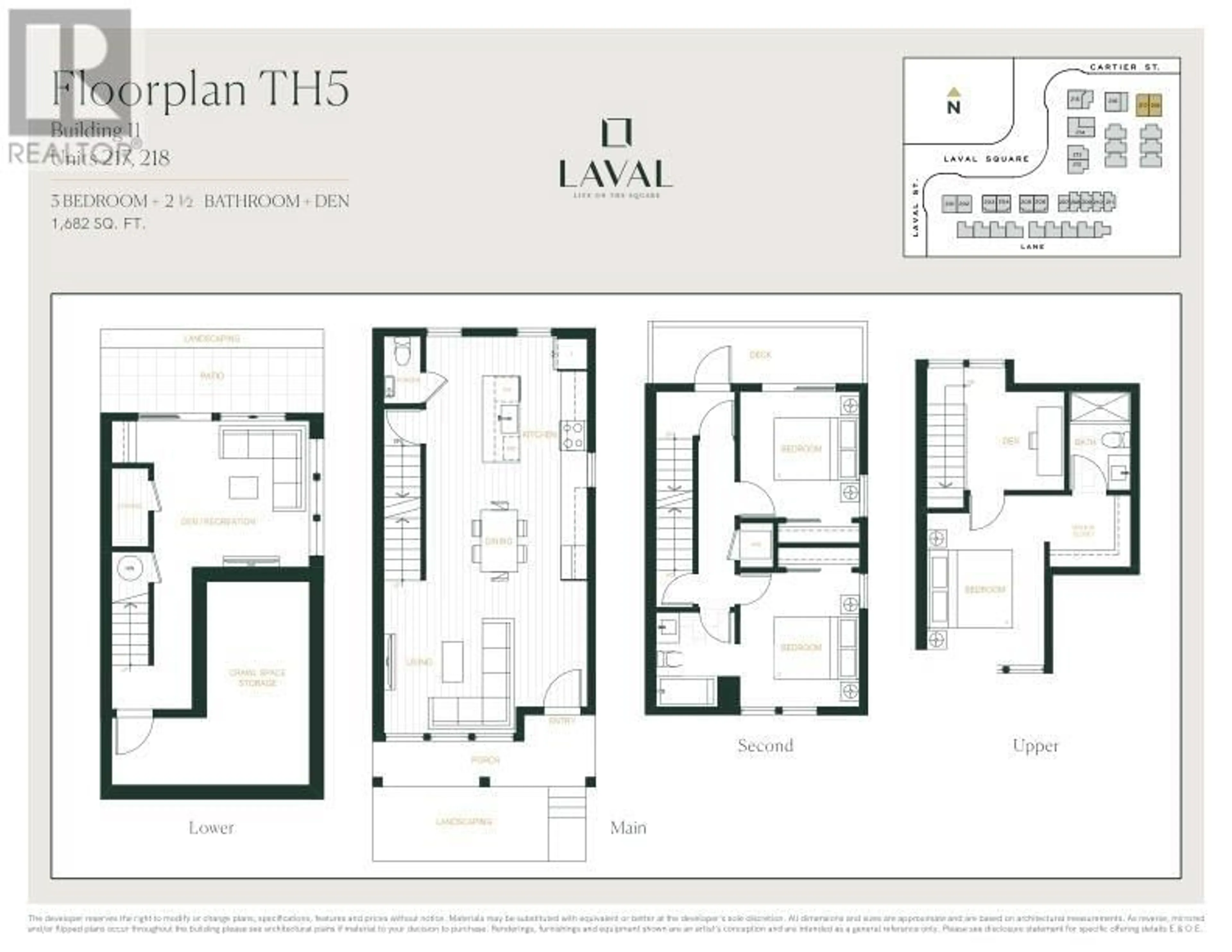 Floor plan for 217 1306 LAVAL SQUARE, Coquitlam British Columbia V3K2E1