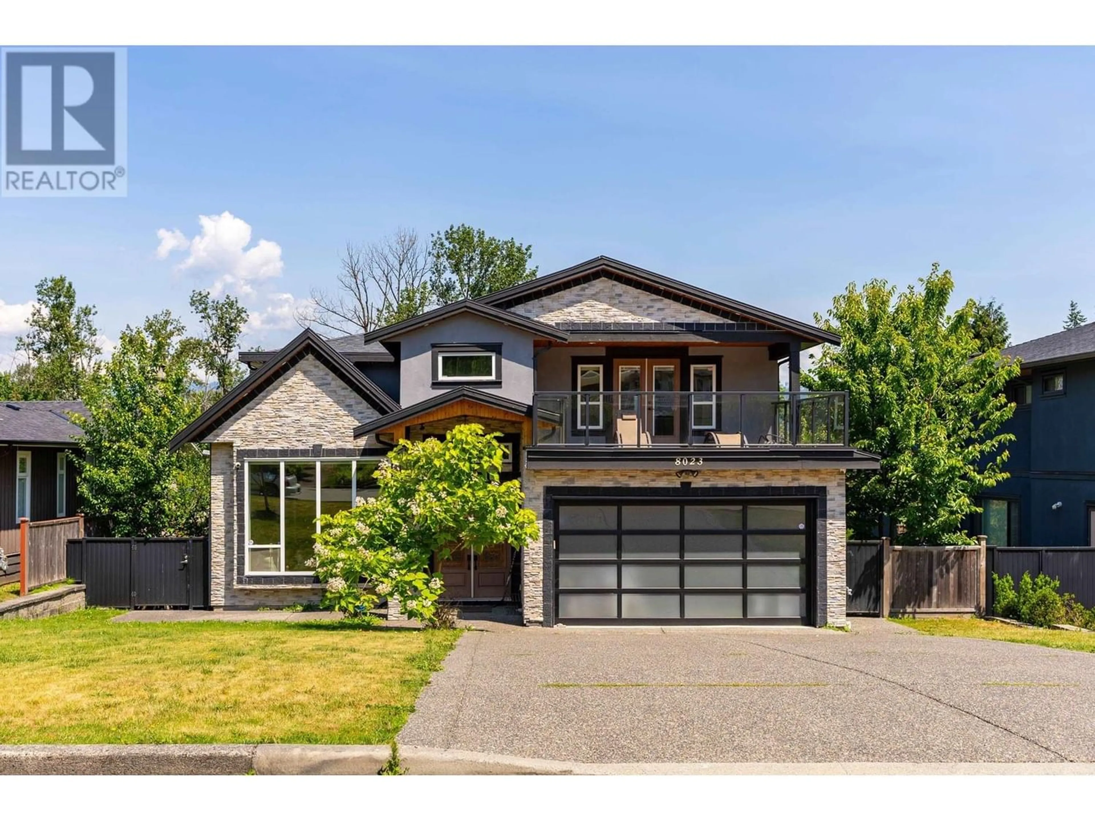 Frontside or backside of a home for 8023 BURNFIELD CRESCENT, Burnaby British Columbia V5E2B8