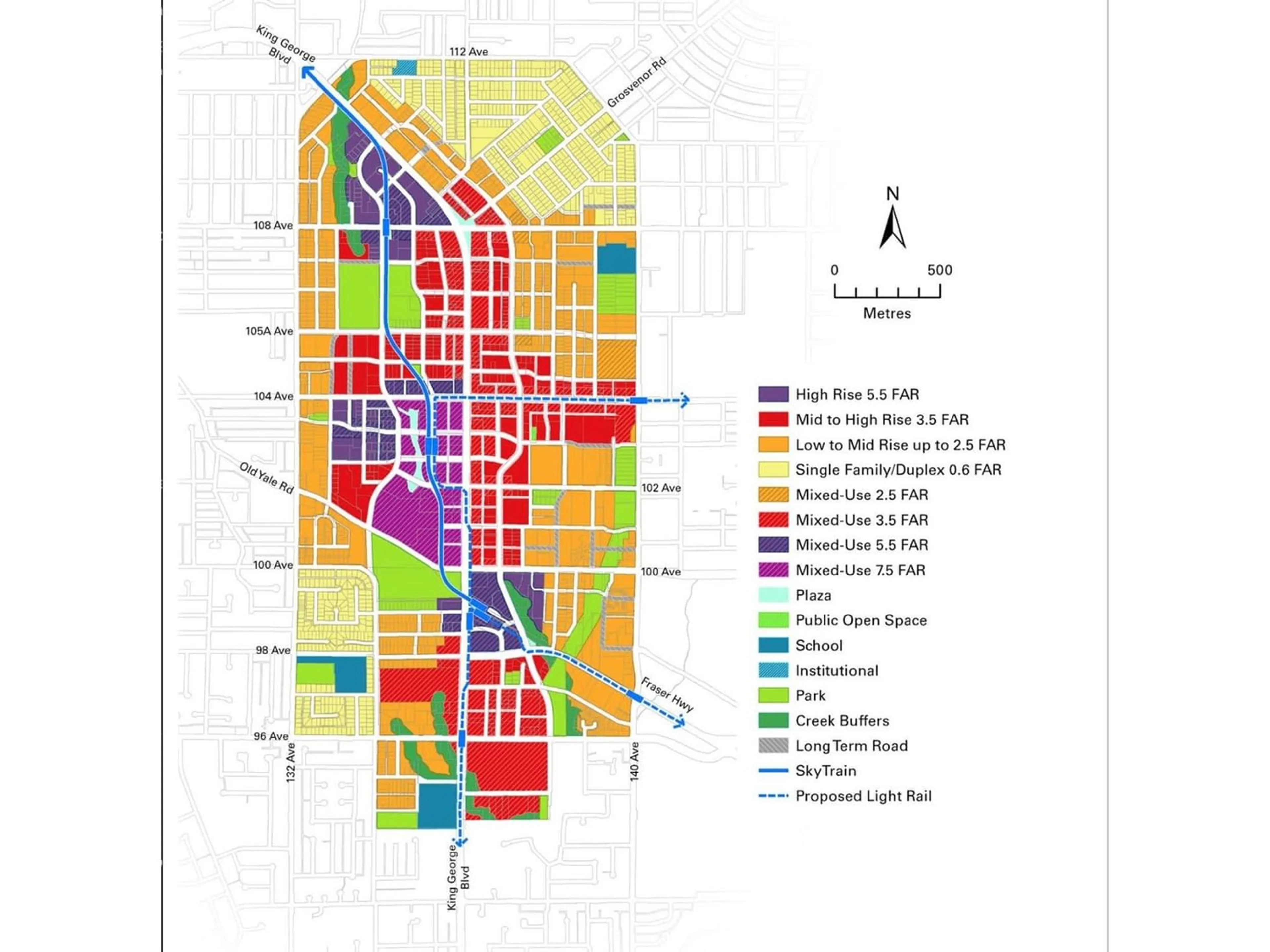 Picture of a map for 13704 110A AVENUE, Surrey British Columbia V3R2B1