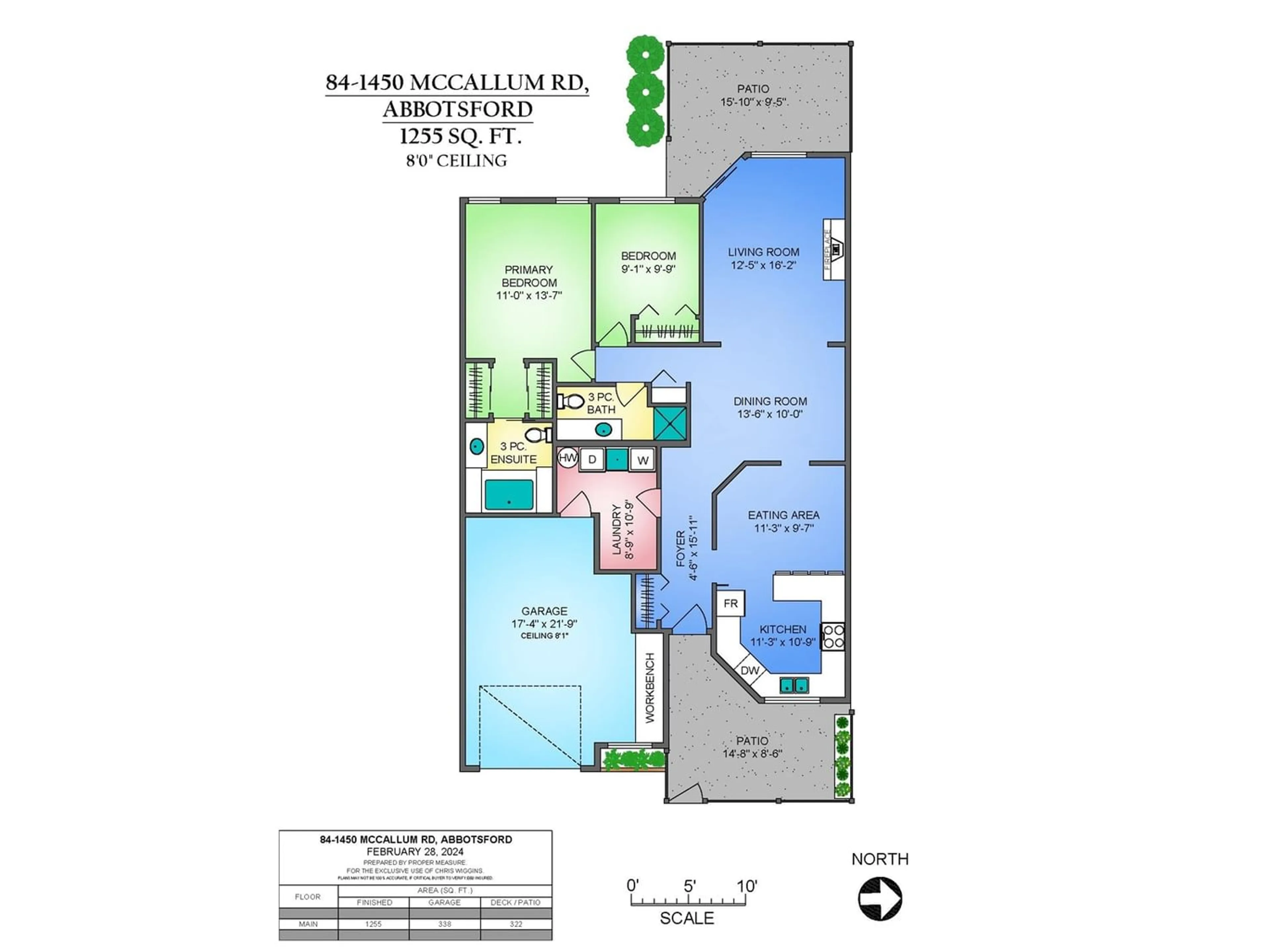 Floor plan for 84 1450 MCCALLUM ROAD, Abbotsford British Columbia V2S8A5