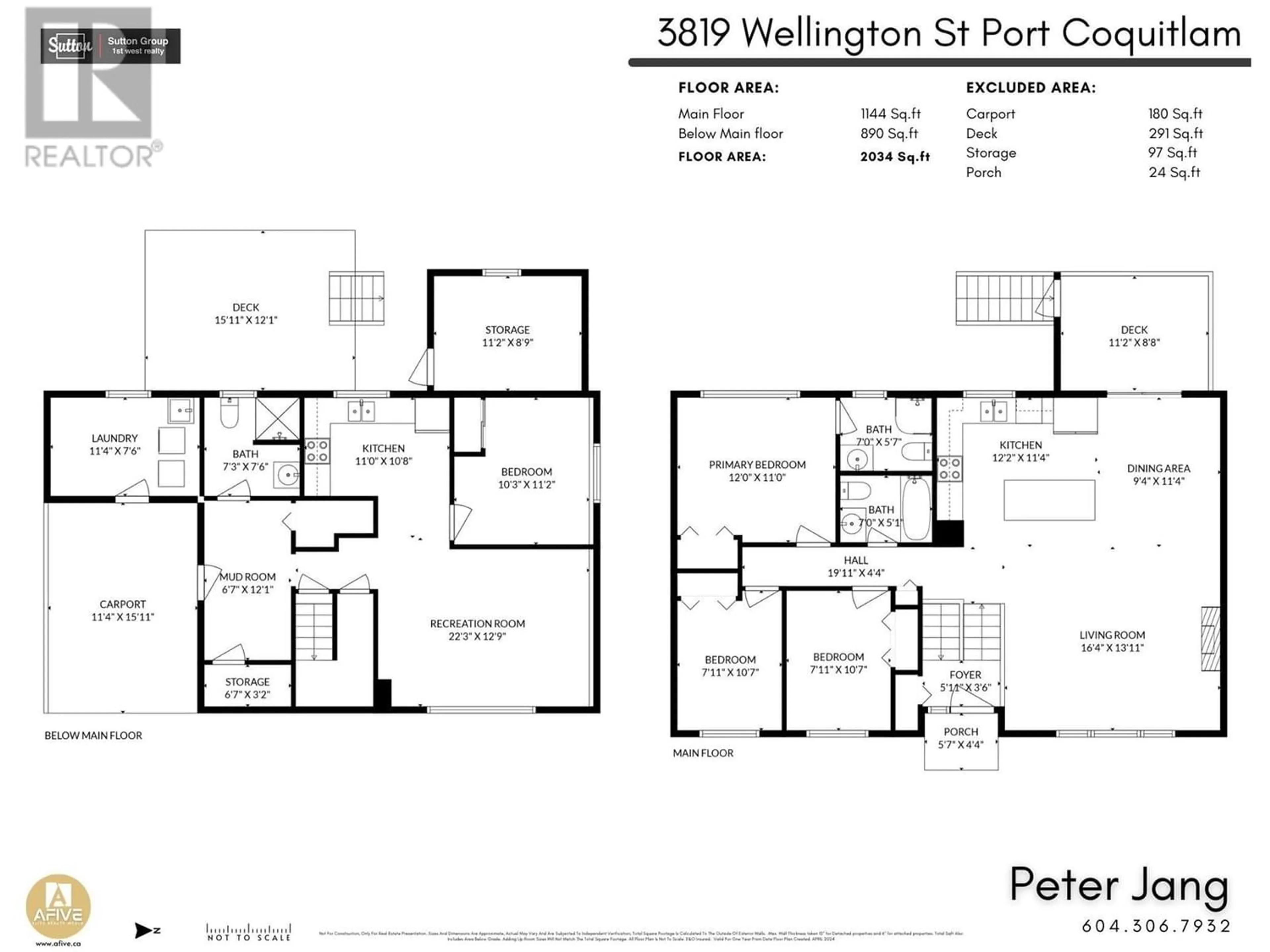 Floor plan for 3819 WELLINGTON STREET, Port Coquitlam British Columbia V3B3Z3