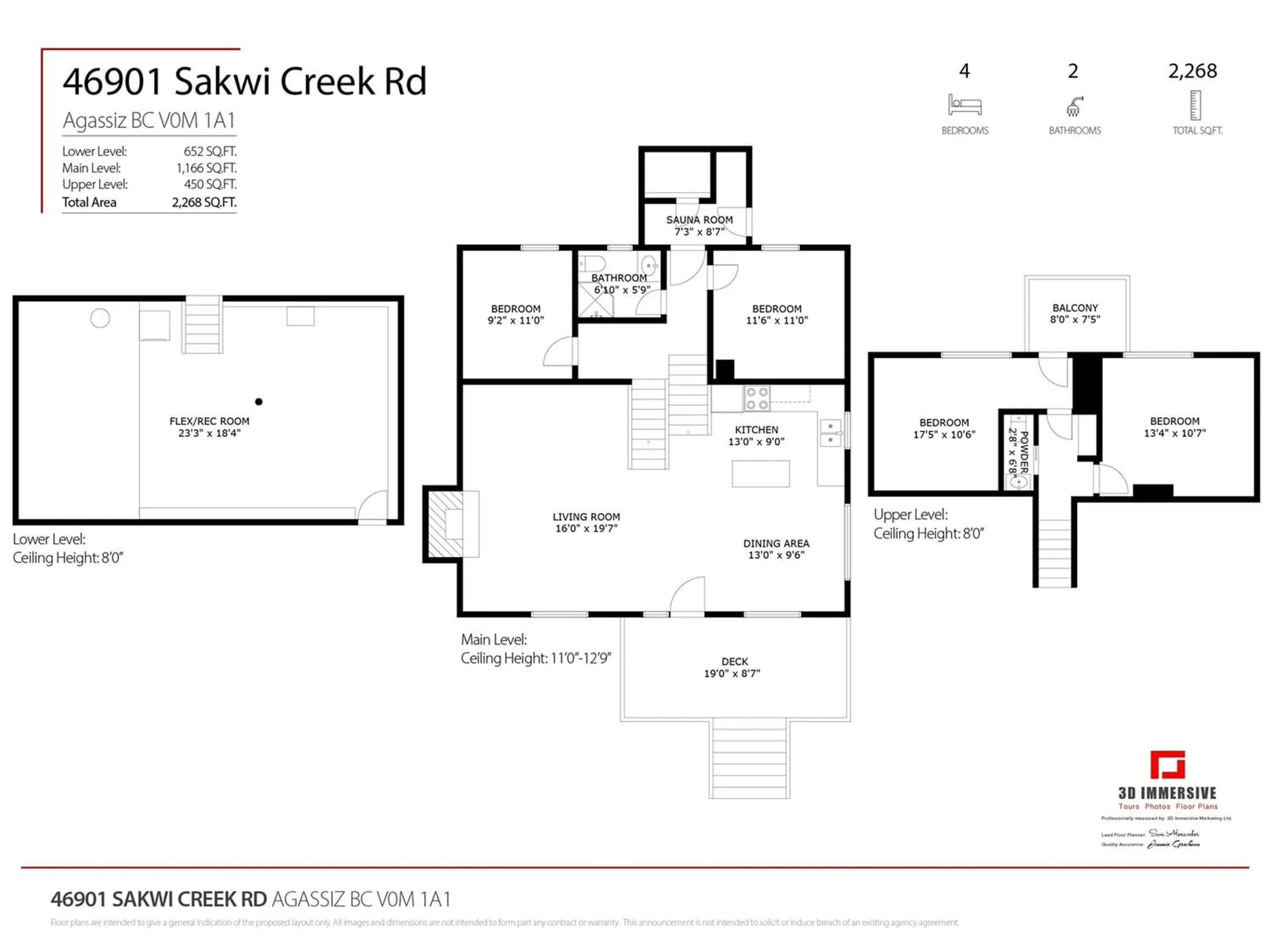 Floor plan for 46901 SAKWI CREEK ROAD, Mission British Columbia V0M1A1