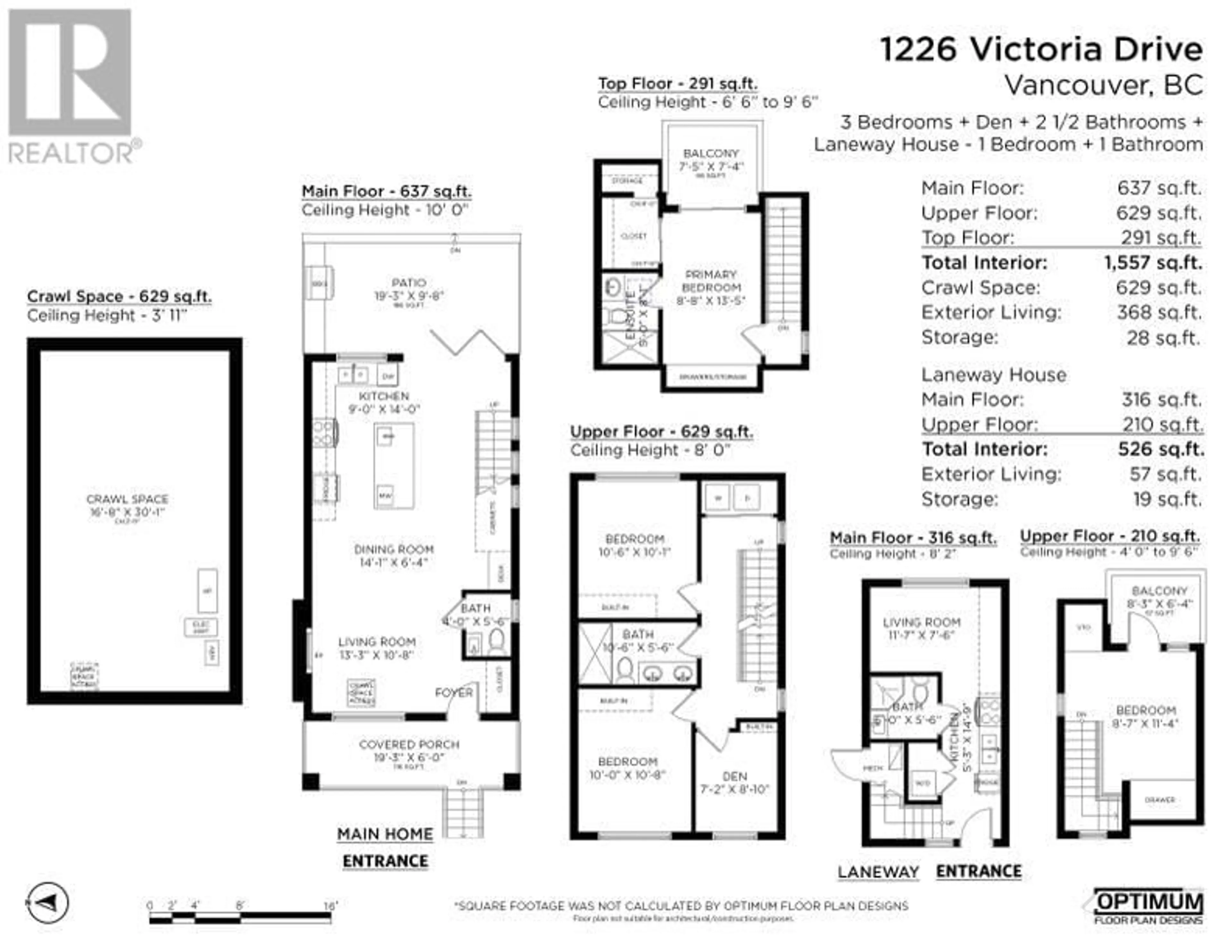 Floor plan for 1226 VICTORIA DRIVE, Vancouver British Columbia V5L4G6