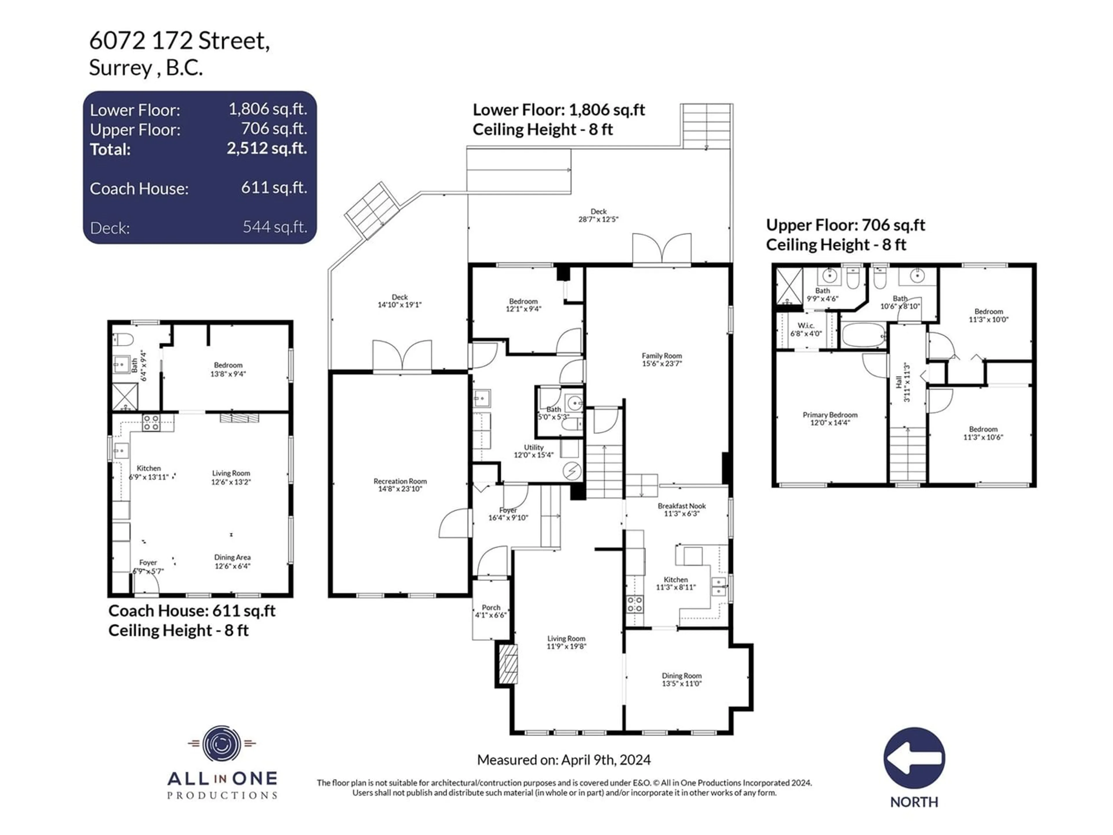 Floor plan for 6072 172 STREET, Surrey British Columbia V3S3Z7