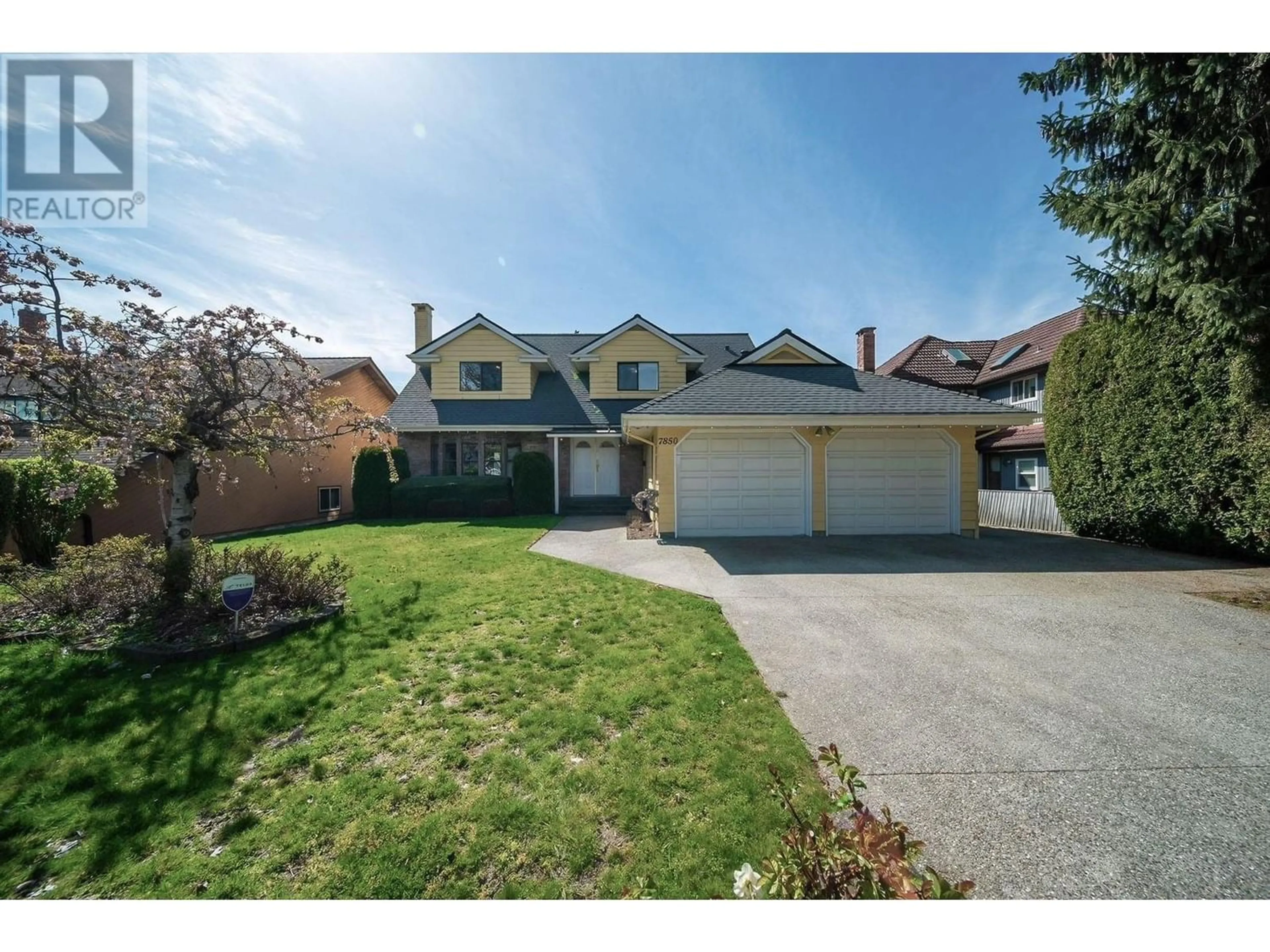 Frontside or backside of a home for 7850 WOODHURST DRIVE, Burnaby British Columbia V5A4E6